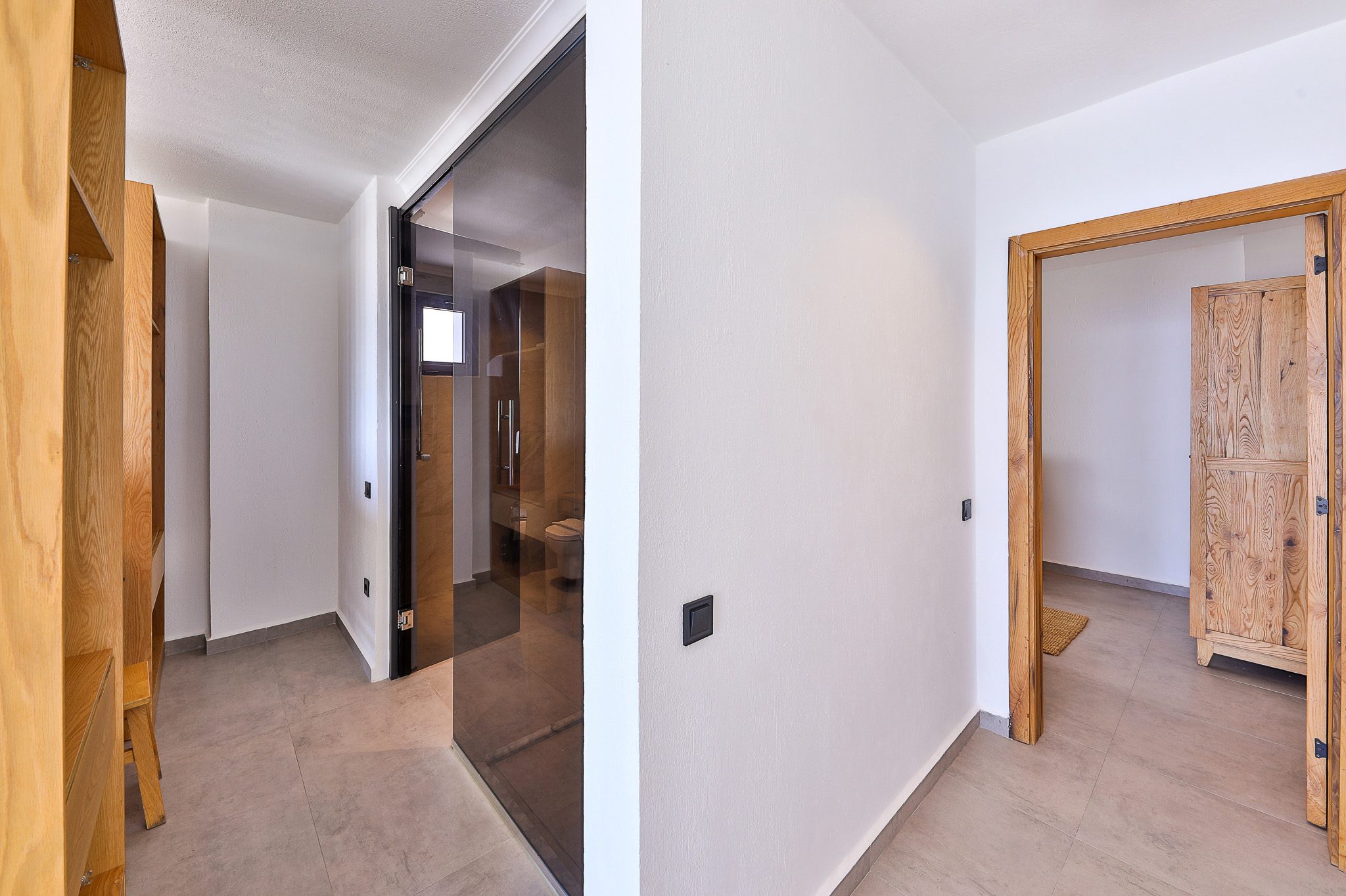 Bathroom in Villa Rosso, villa holidays in Kalkan, Turkey