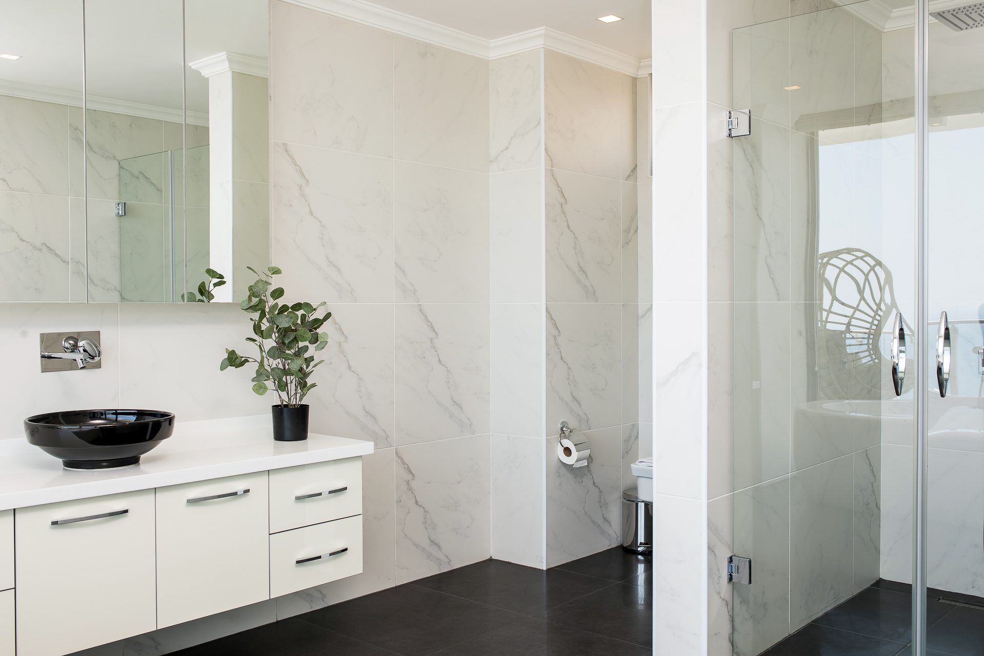Bathroom of Villa Manila, luxury villa holiday in Kalkan, Turkey