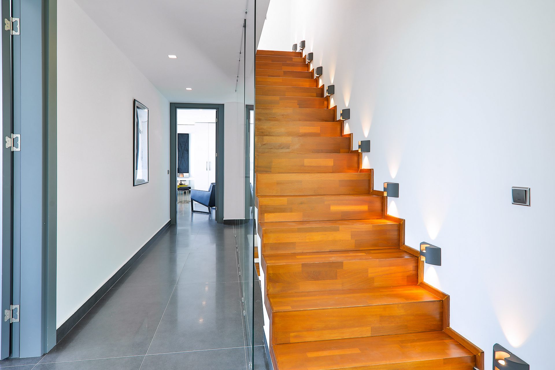 Stairway of Villa Manila, luxury villa holiday in Kalkan, Turkey