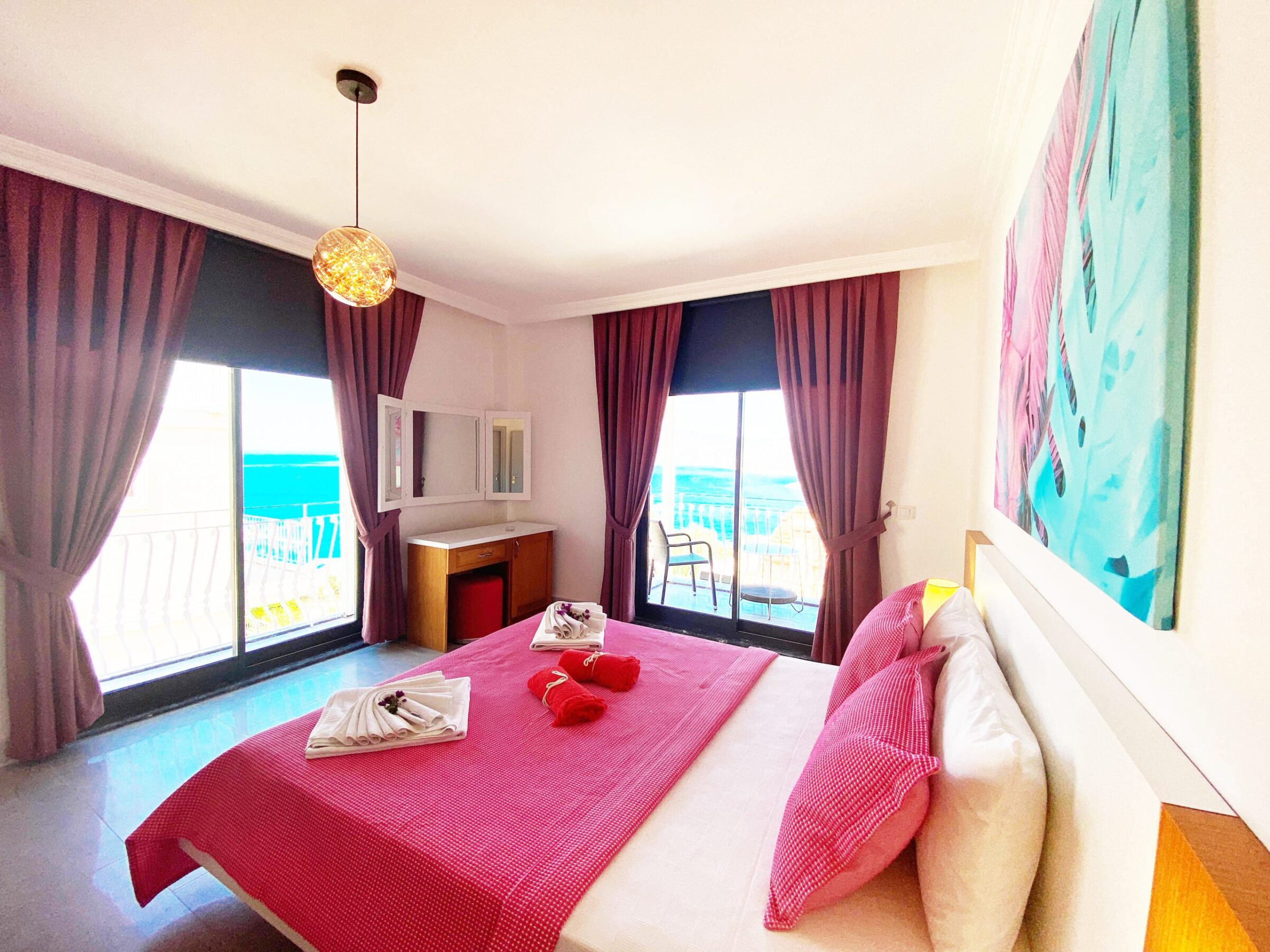 Luxury beachfront villa in Kalkan, Turkey Villa Leo bedroom