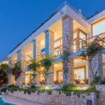 Front view of Villa Gunbatimi, villa holidays in Kalkan, Turkey