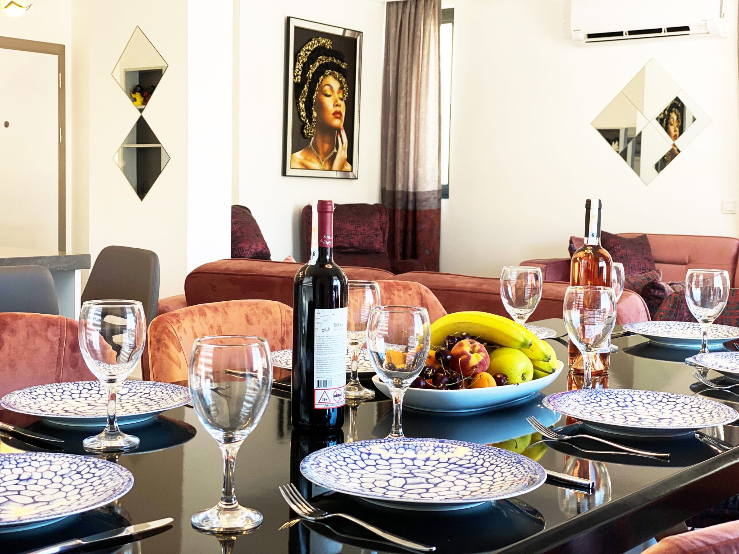 Luxury beachfront villa in Kalkan, Turkey Villa Leo dining area