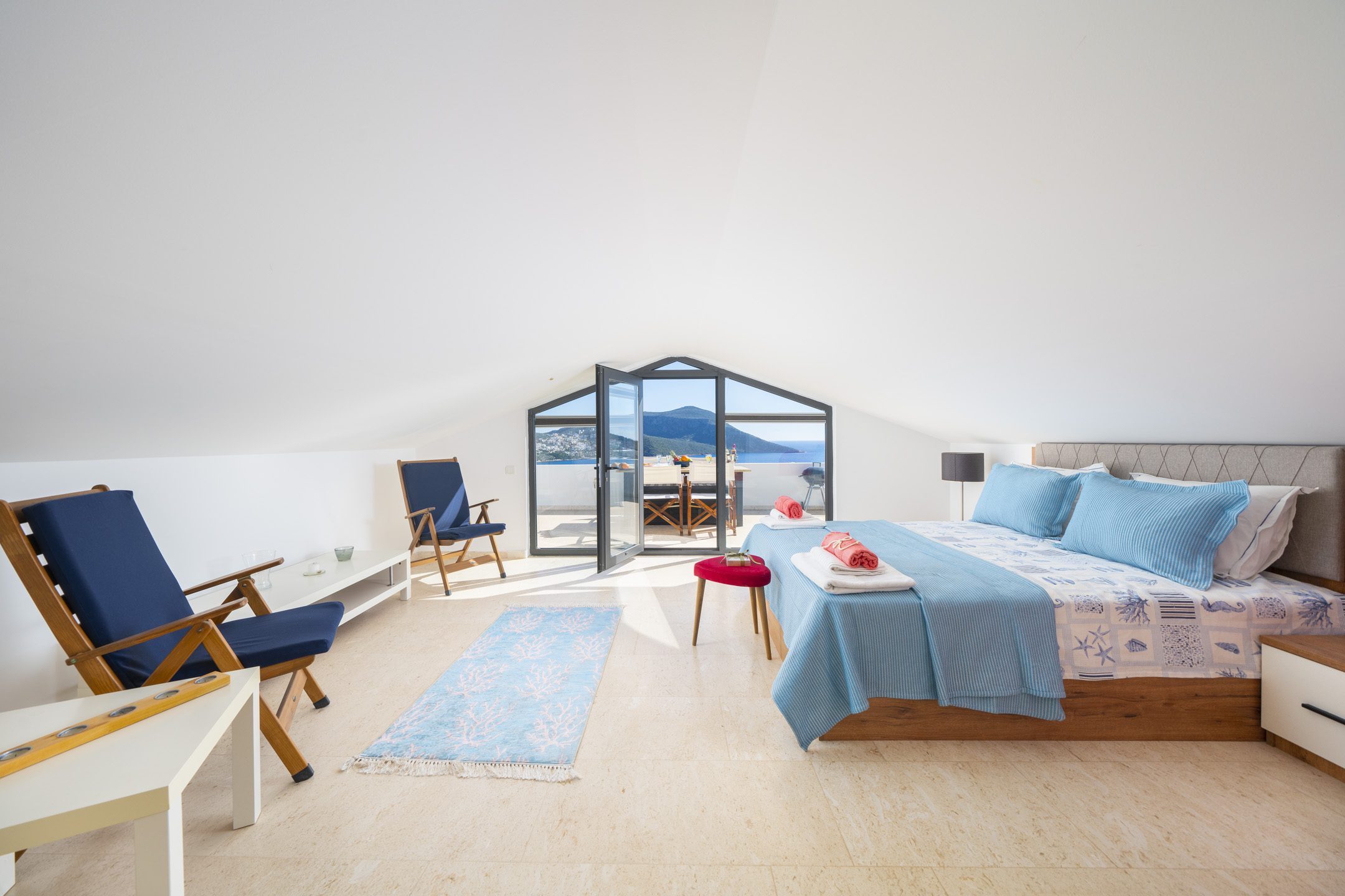 Turkey holidays at villa Simena, large double bedroom