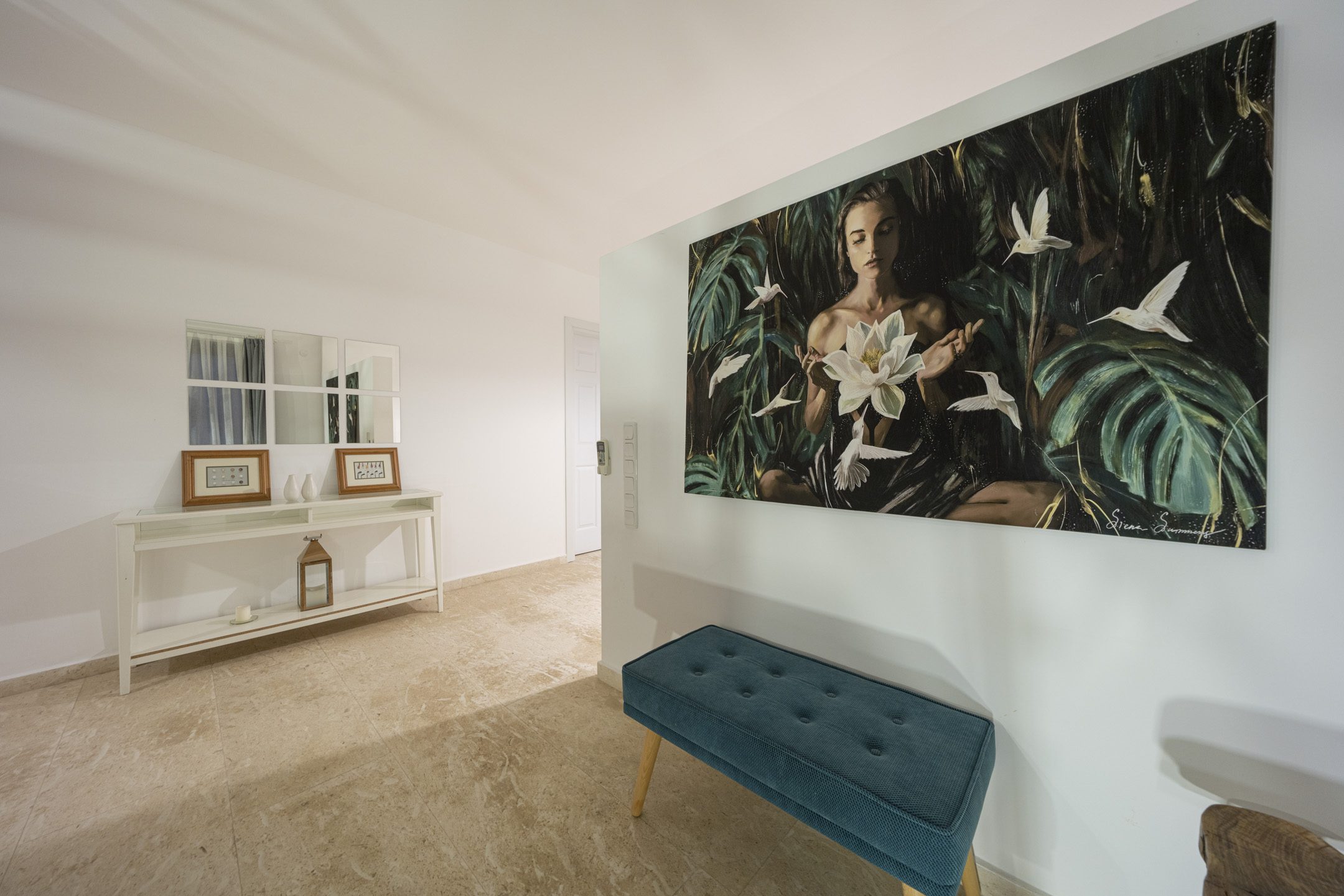 Turkey holidays at villa Simena, hallway