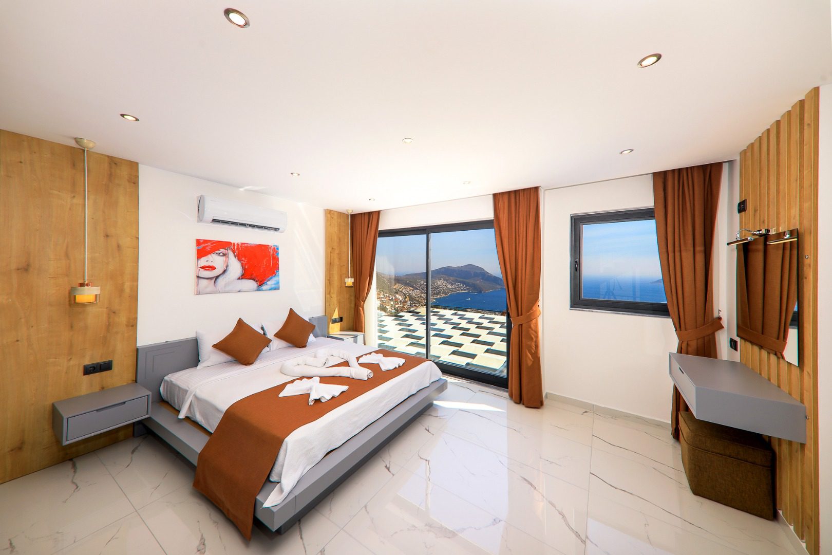 Double room in Villa Bliss, villa holiday in Kalkan, Turkey