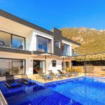 Front view of Villa Bliss, villa holiday in Kalkan, Turkey