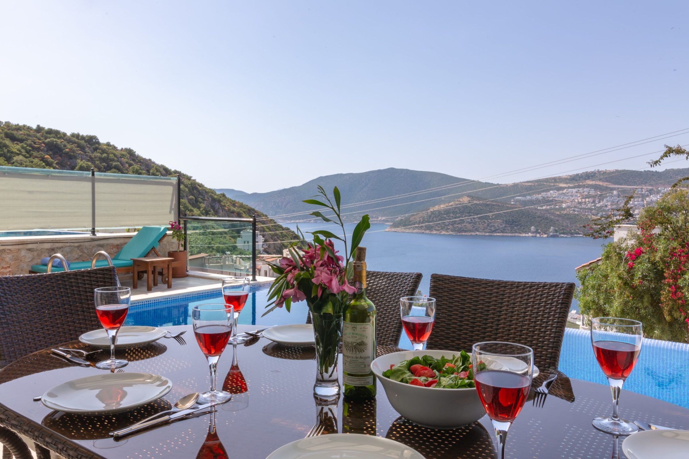 Villa holidays at villa Hera, Kalkan outdoor seating area