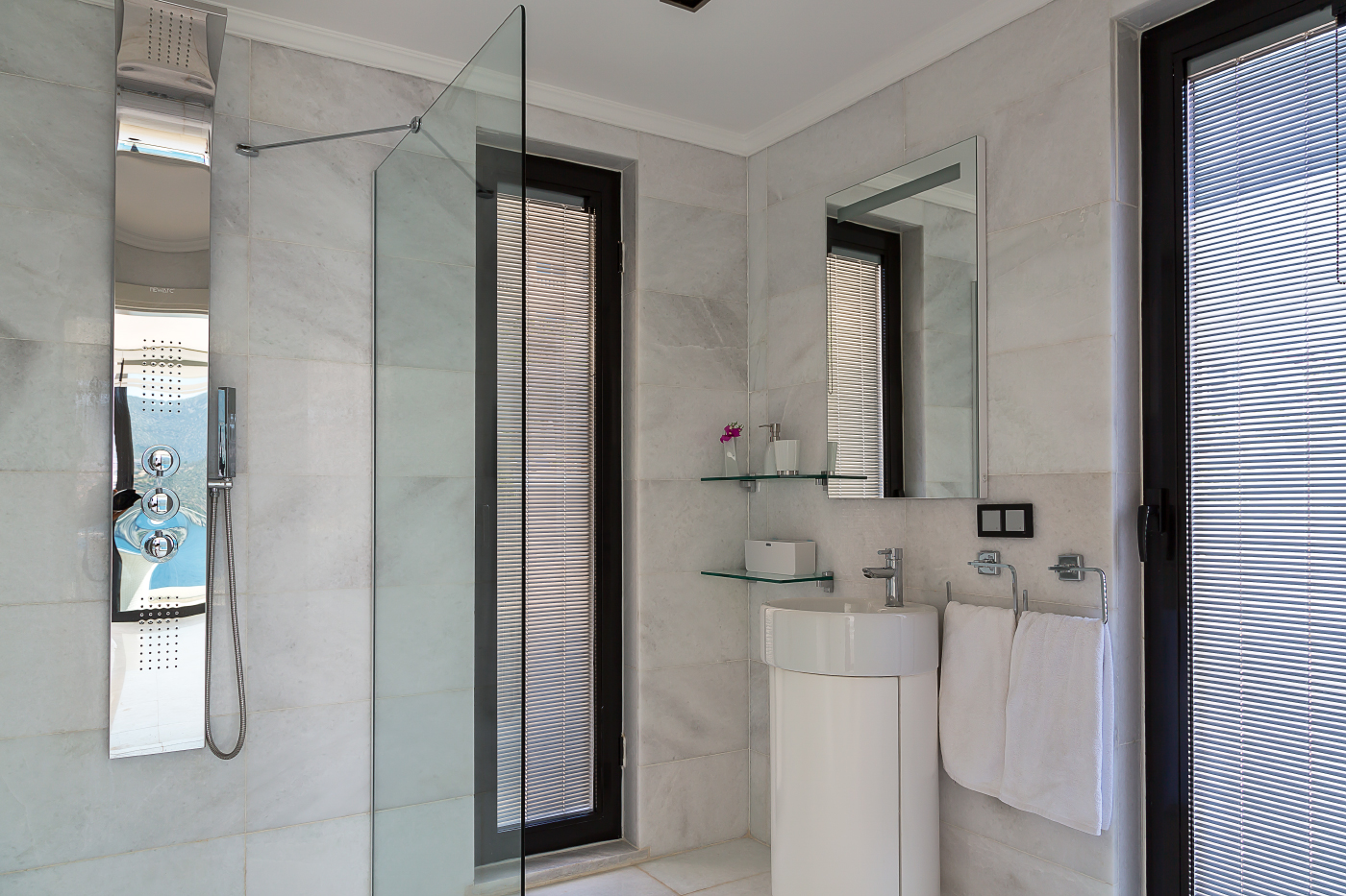 Bathroom in Villa Setara, villa holidays in Kalkan, Turkey