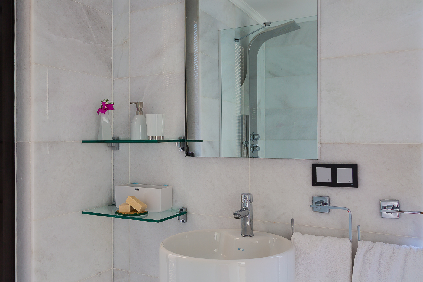 Bathroom in Villa Setara, villa holidays in Kalkan, Turkey