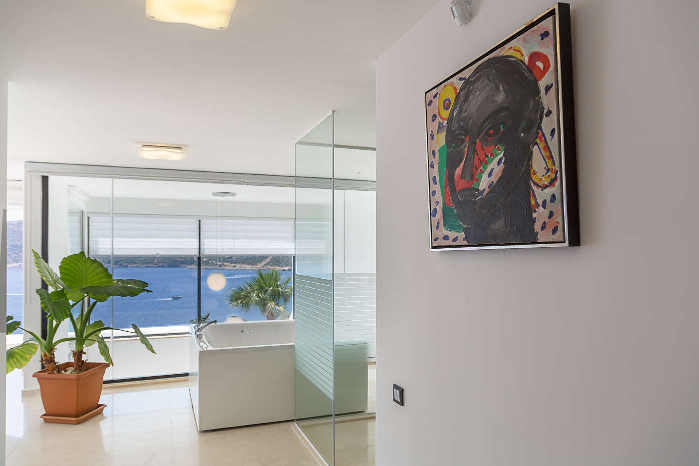 Bathroom in Villa Setara, villa holidays in Kalkan, Turkey