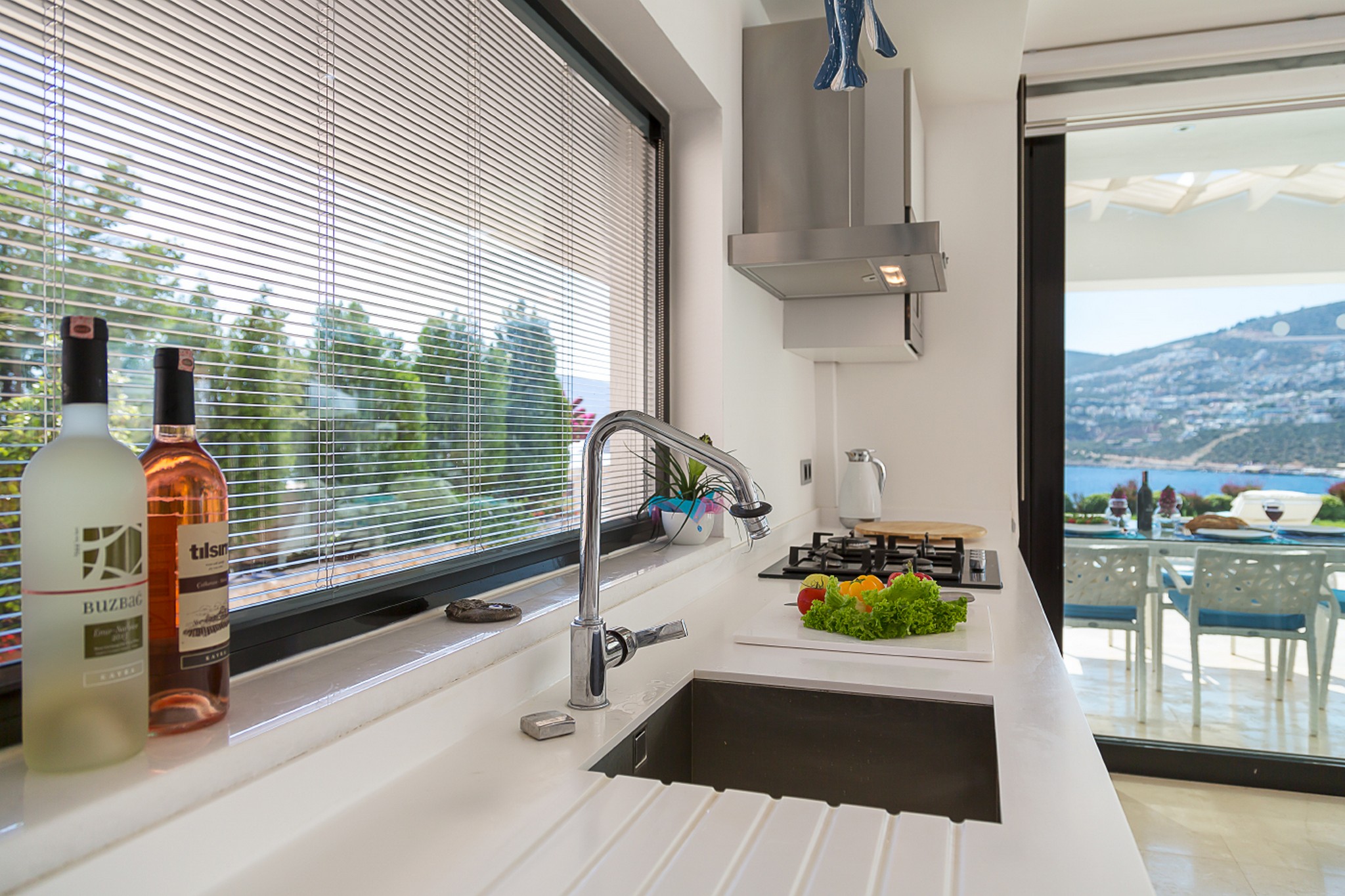 Kitchen in Villa Setara, villa holidays in Kalkan, Turkey
