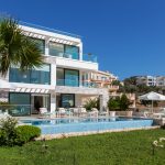 Front view of Villa Setara, villa holidays in Kalkan, Turkey