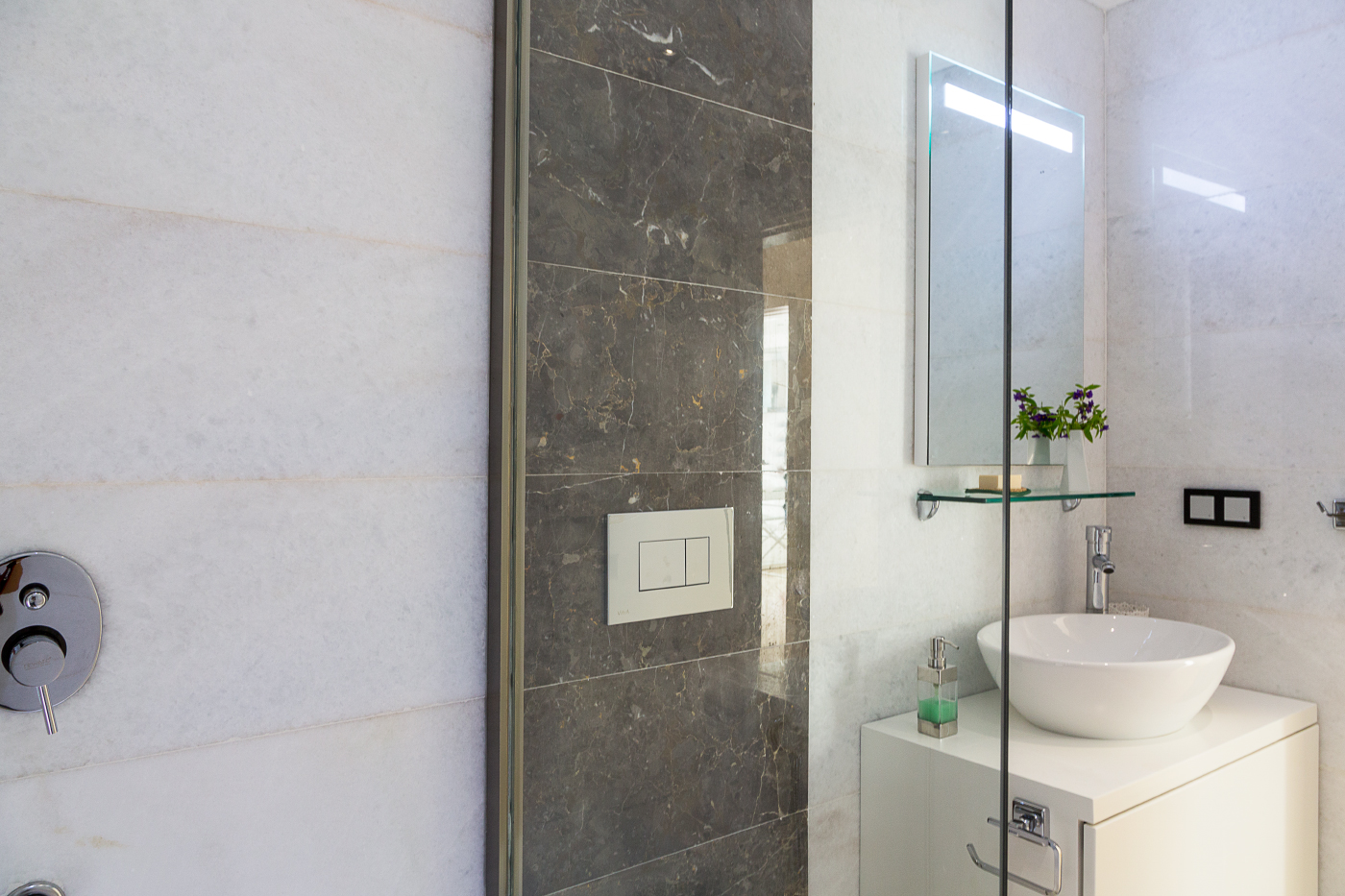 Bathroom in Villa Afsana, villa holidays in Kalkan, Turkey