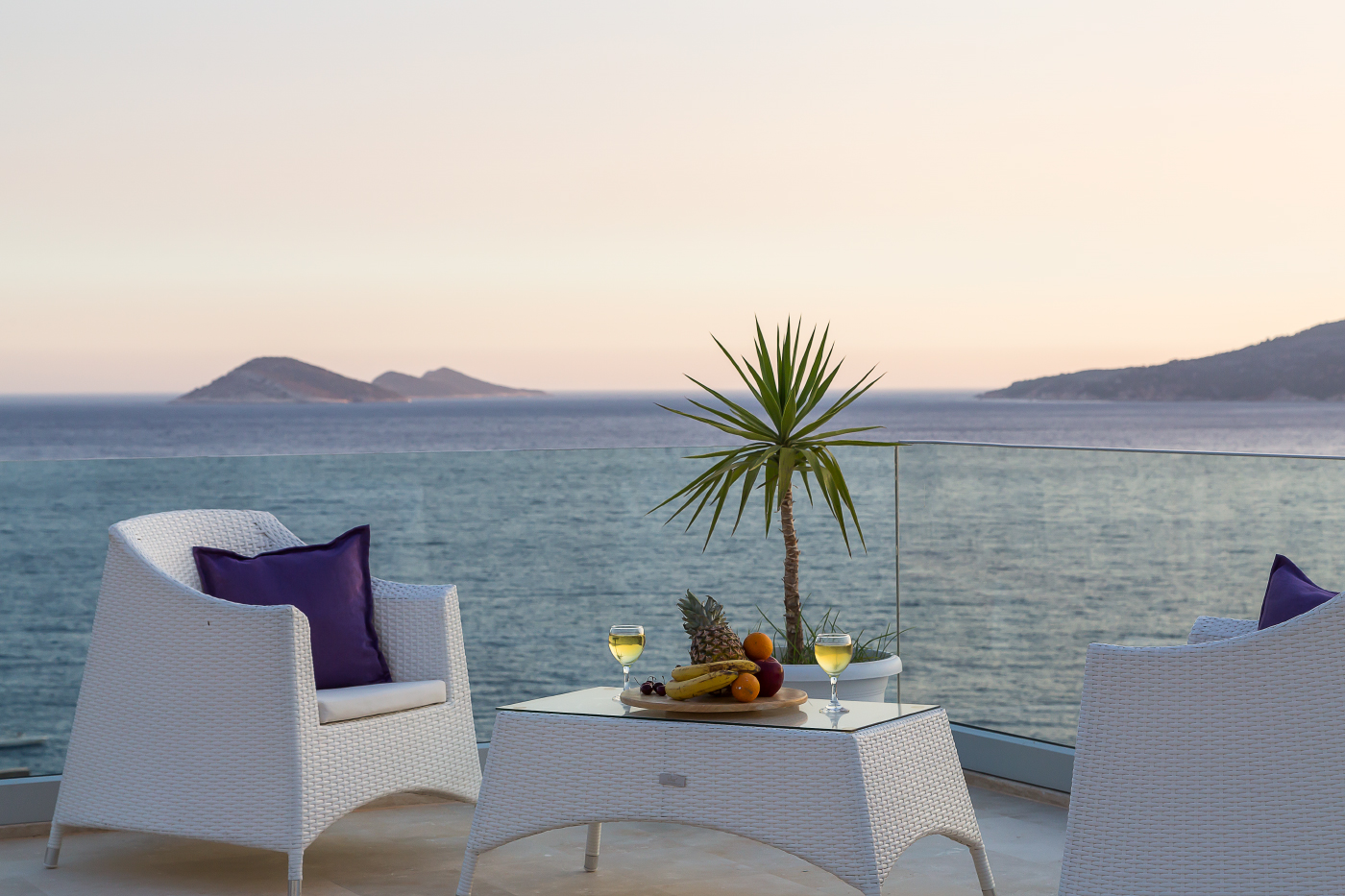 The view from Villa Afsana, villa holidays in Kalkan, Turkey