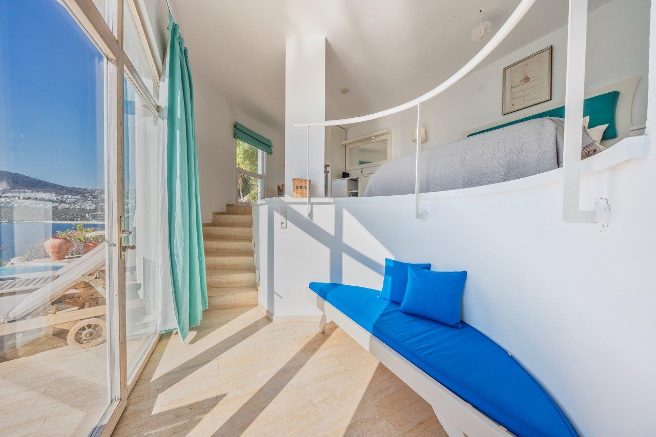 Indoor seating in Pool House, holidays in Kalkan, Turkey