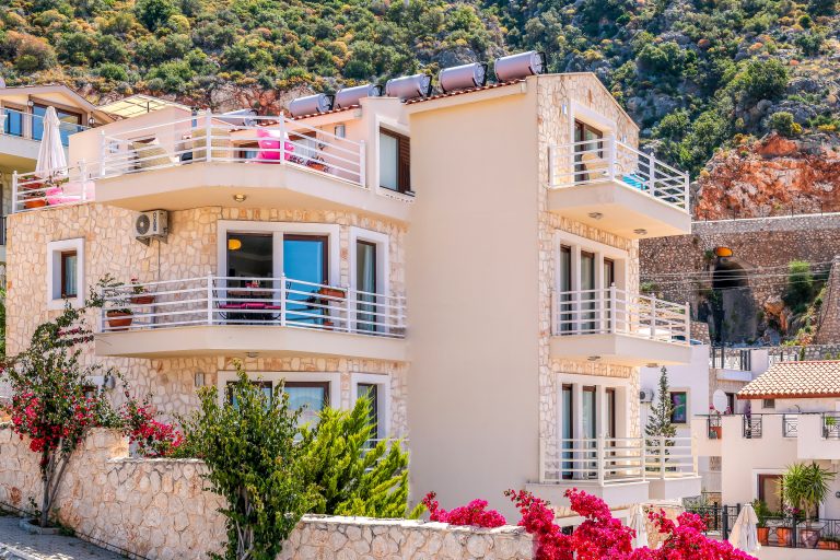 Front view of Saray Apartment, holidays in Kalkan, Turkey