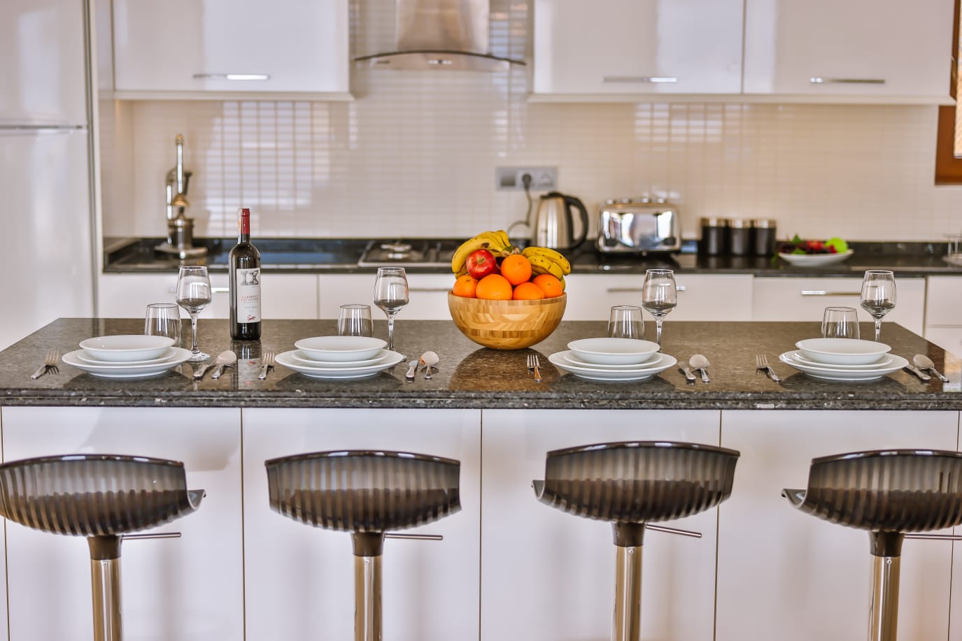 Kitchen in Villa Palmiye, villa holidays in Kalkan, Turkey
