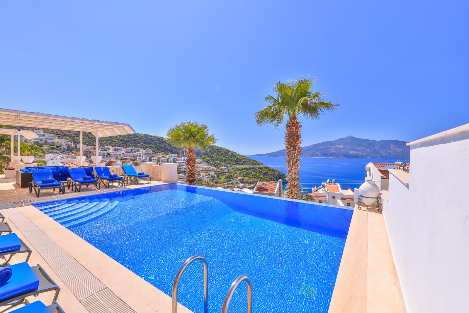 The view from Villa Palmiye, villa holidays in Kalkan, Turkey
