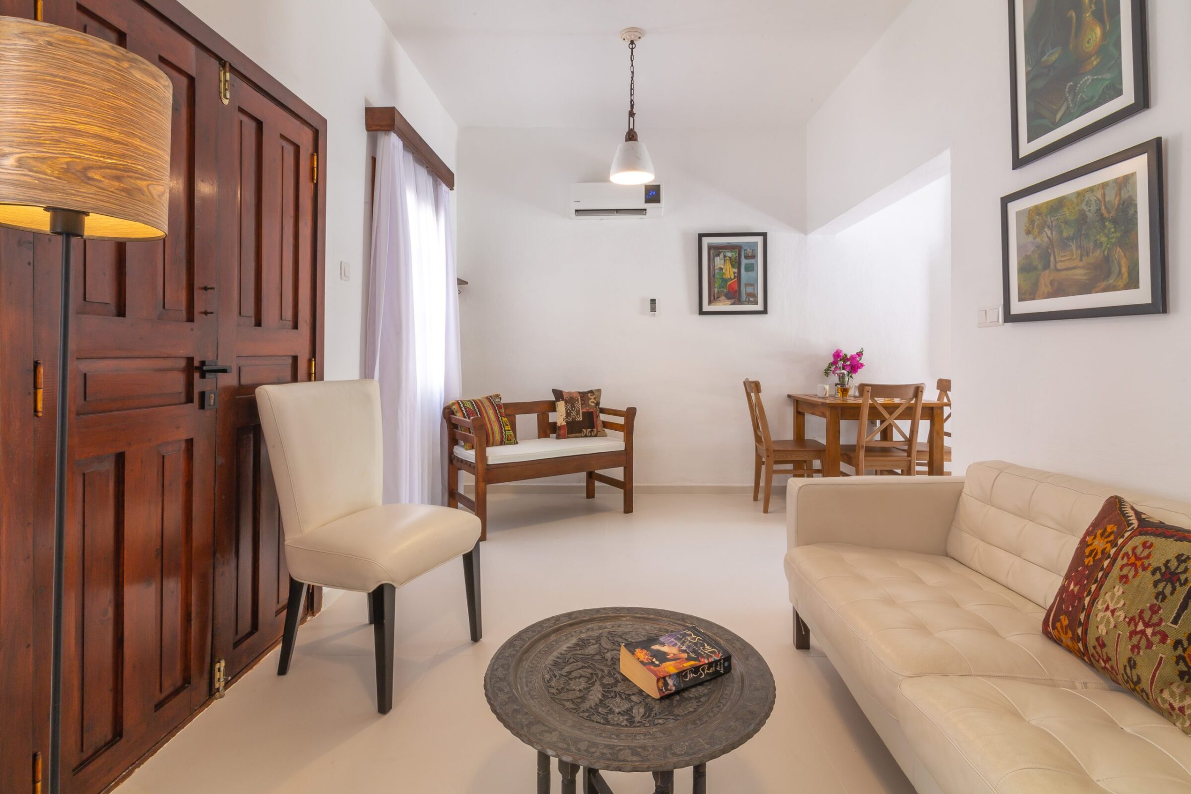 Luxury villa holiday in Turkey at villa Minik—lounge and dining area