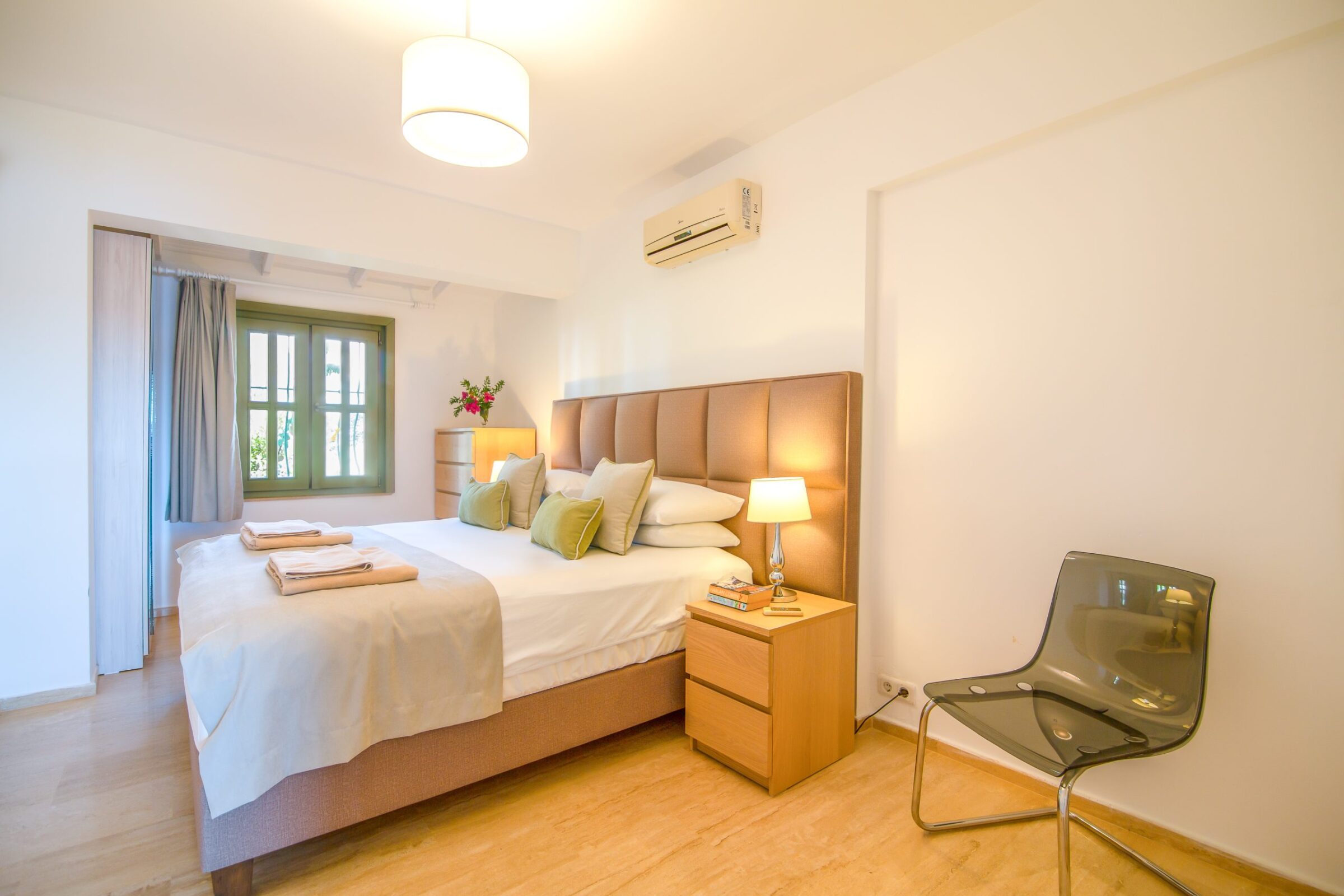 Luxury villa holiday in Turkey at villa Yesil Ev—double bedroom