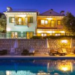 Luxury villa holiday in Turkey at villa Yesil Ev—pool area