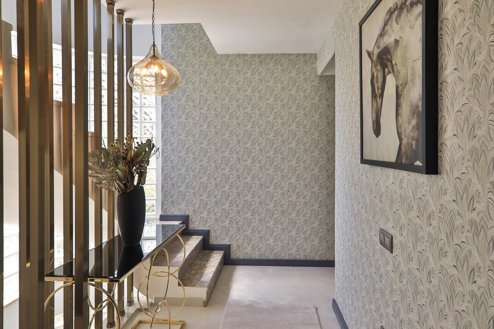 Hallway of Villa Sandie, villas to rent in Kalkan, Turkey