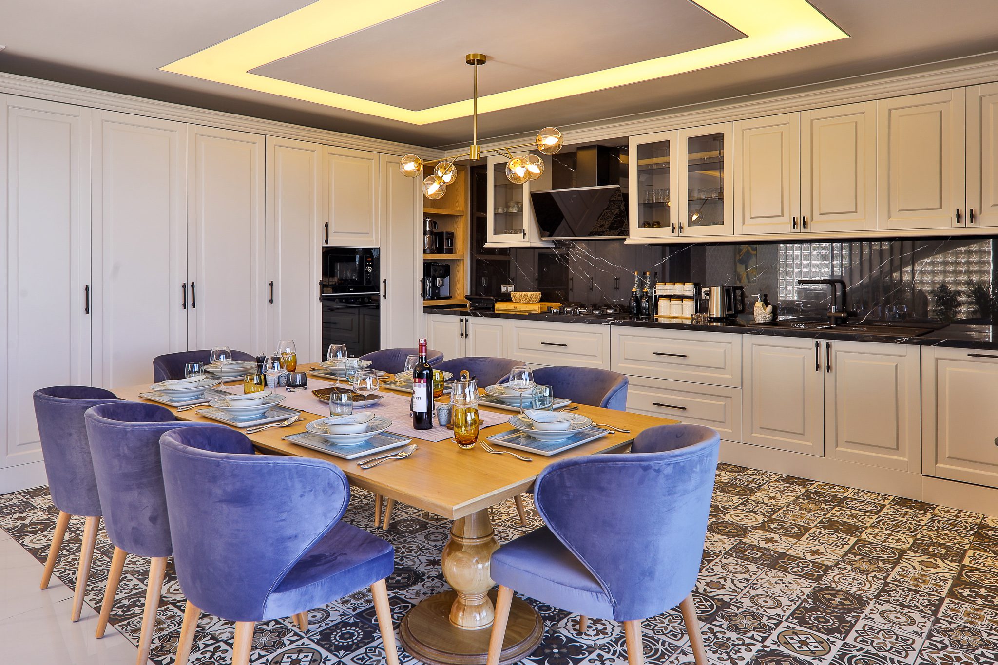 Kitchen in Villa Sandie, villas to rent in Kalkan, Turkey