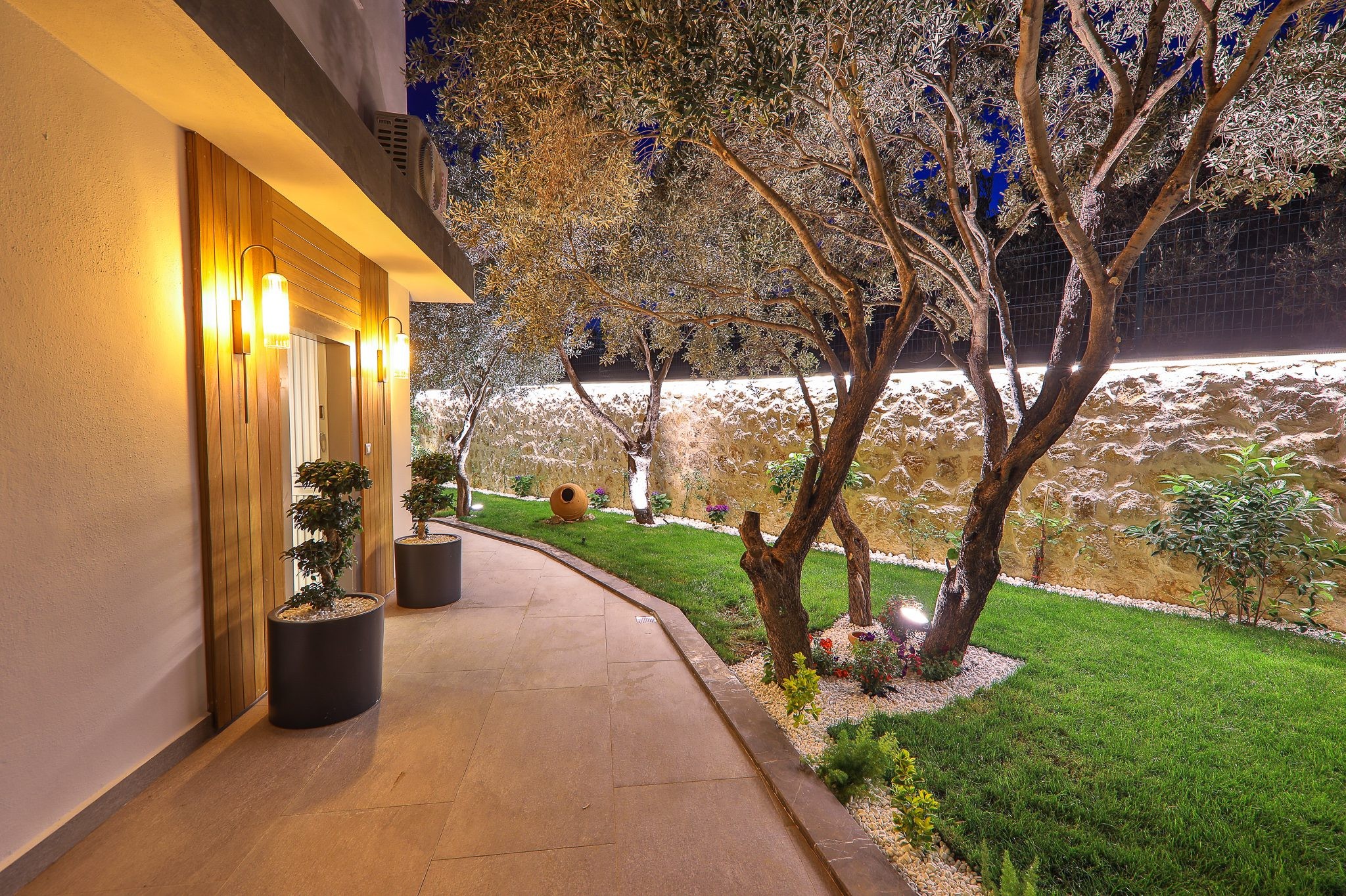 Garden of Villa Sandie, villas to rent in Kalkan, Turkey
