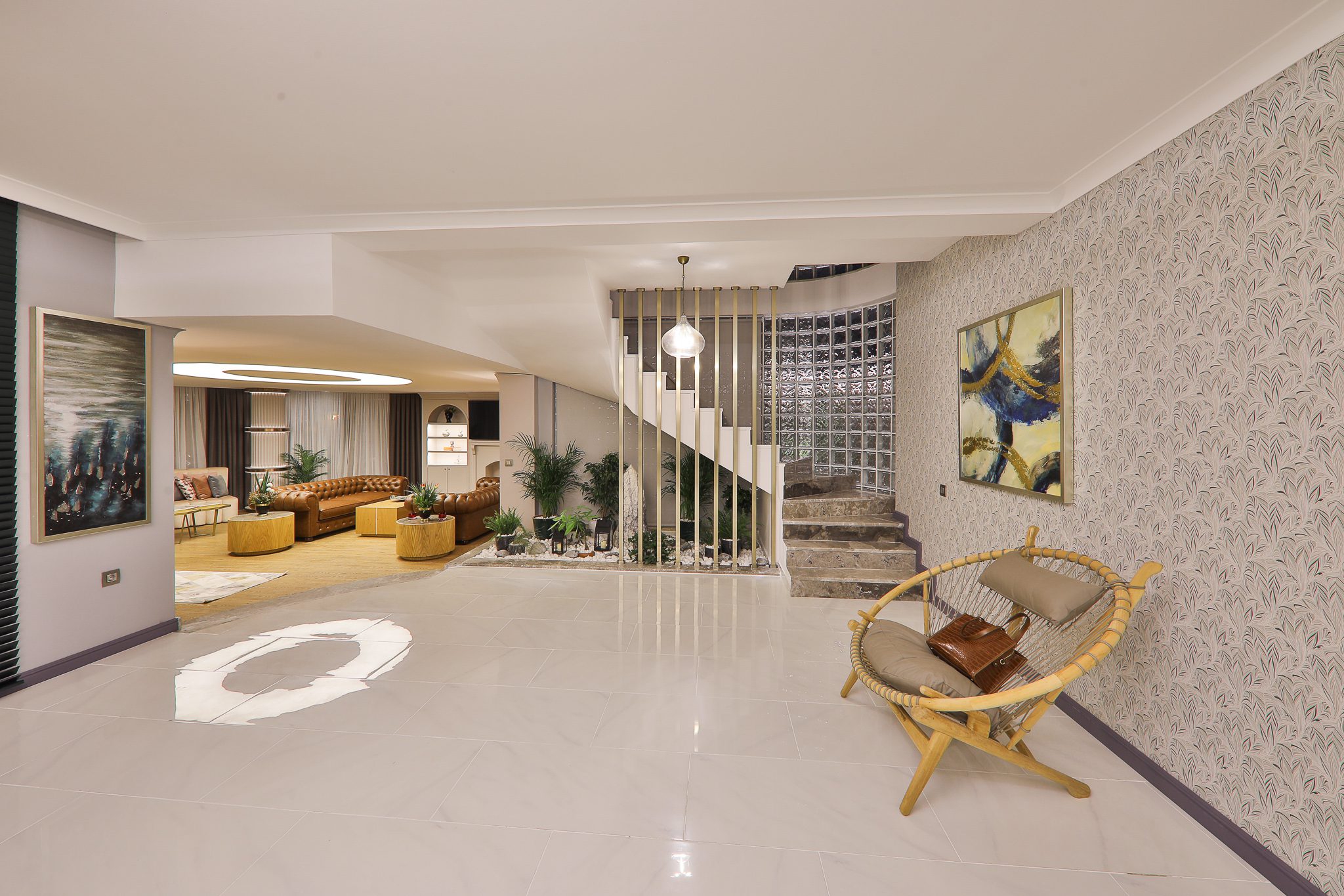 Hallway of Villa Sandie, villas to rent in Kalkan, Turkey