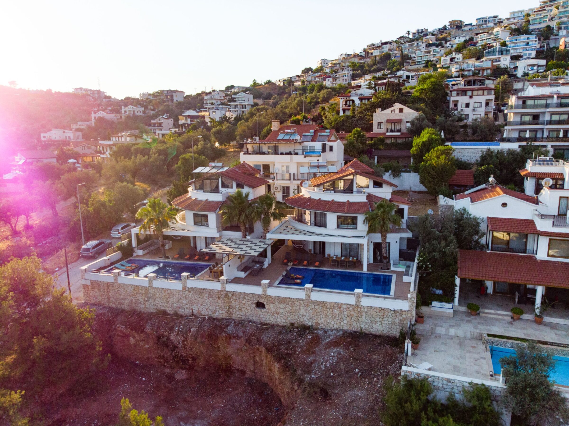 Front view of Villa Coast, villa to rent in Kalkan, Turkey