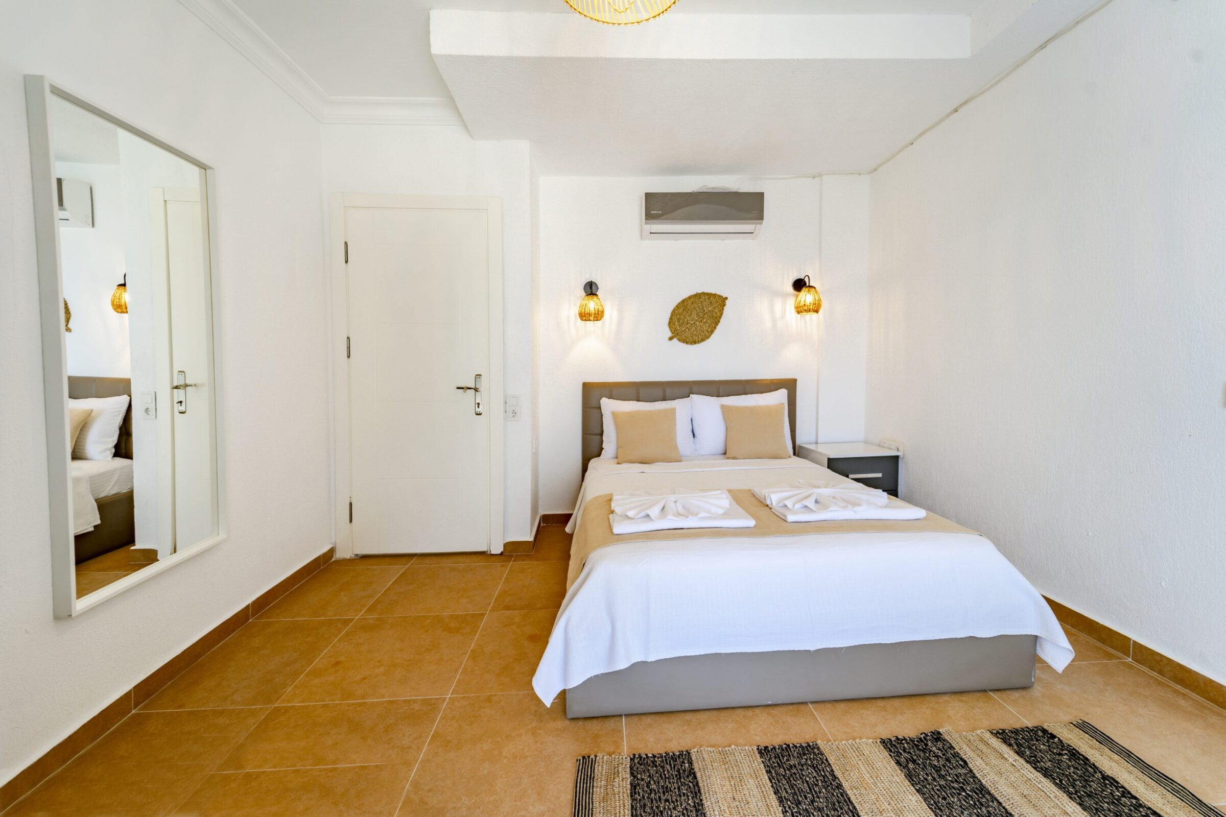 Double bedroom at Villa Coast, villa to rent in Kalkan, Turkey