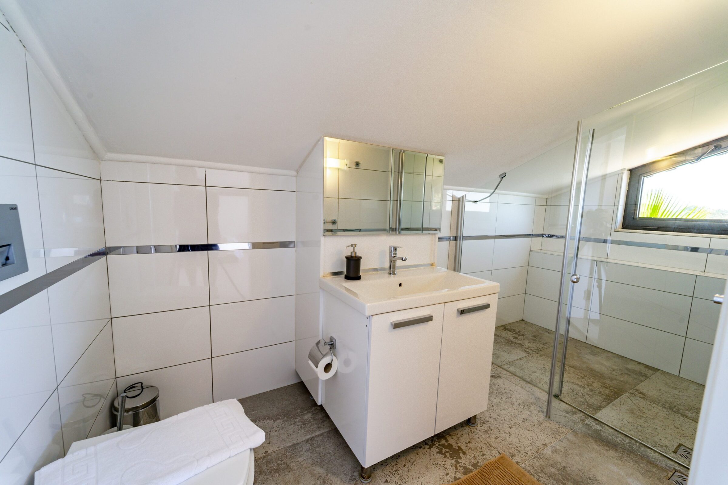 Bathroom in Villa Coast, villa to rent in Kalkan, Turkey