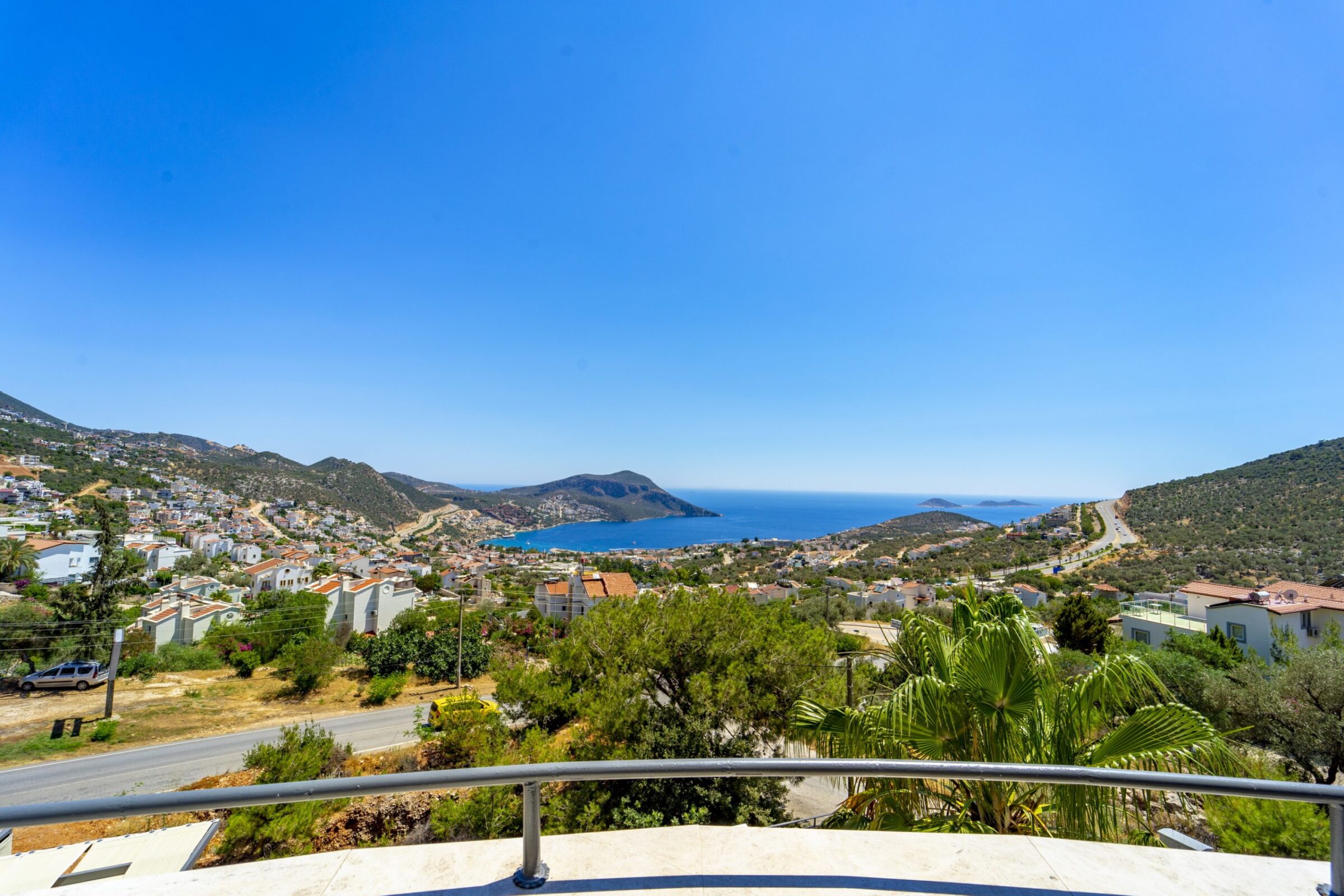 View from Villa Coast, villa to rent in Kalkan, Turkey