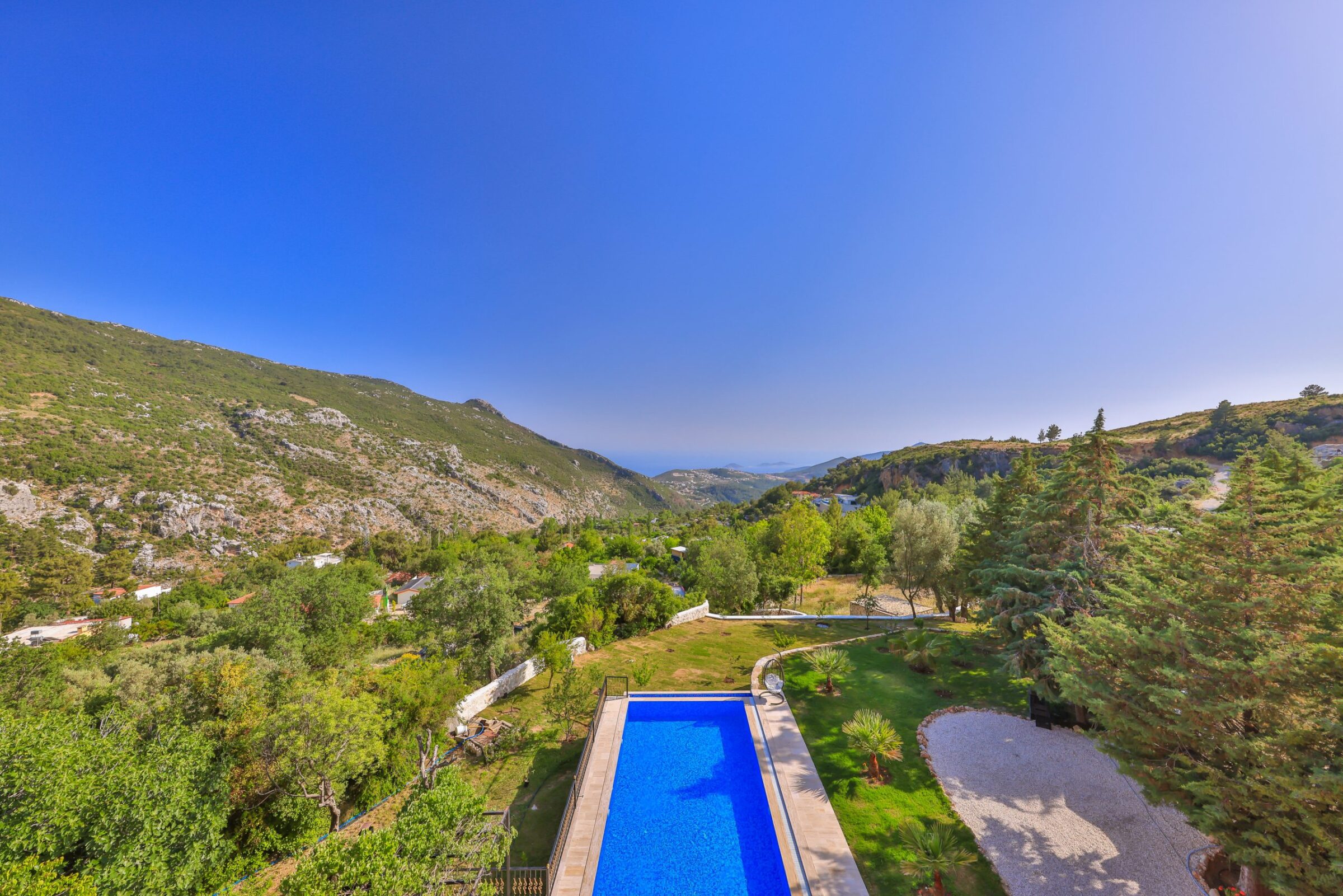 View from Villa Tranquility, villa to rent in Kalkan, Turkey