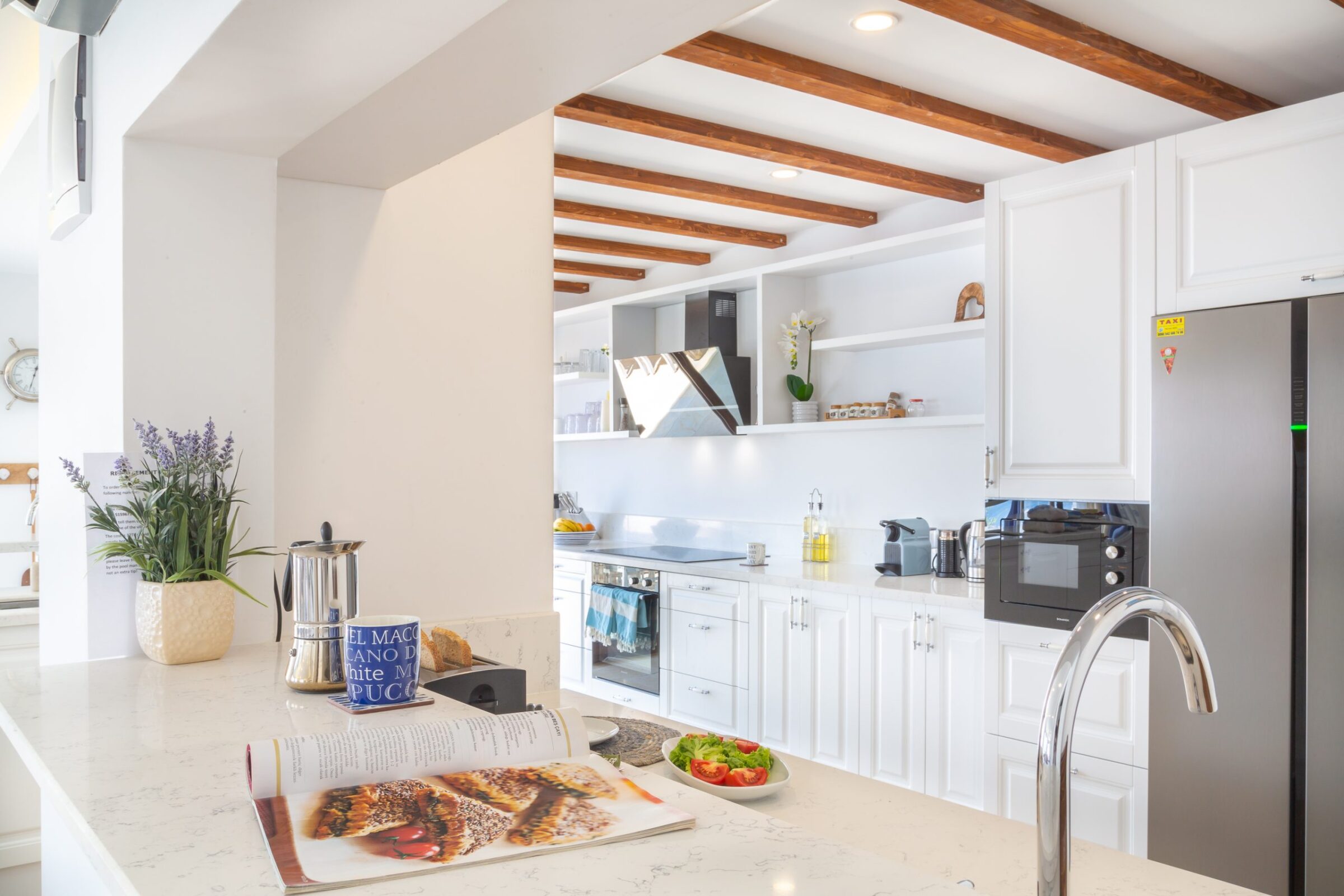 Kitchen in Villa Yar, villas to rent in Kalkan, Turkey