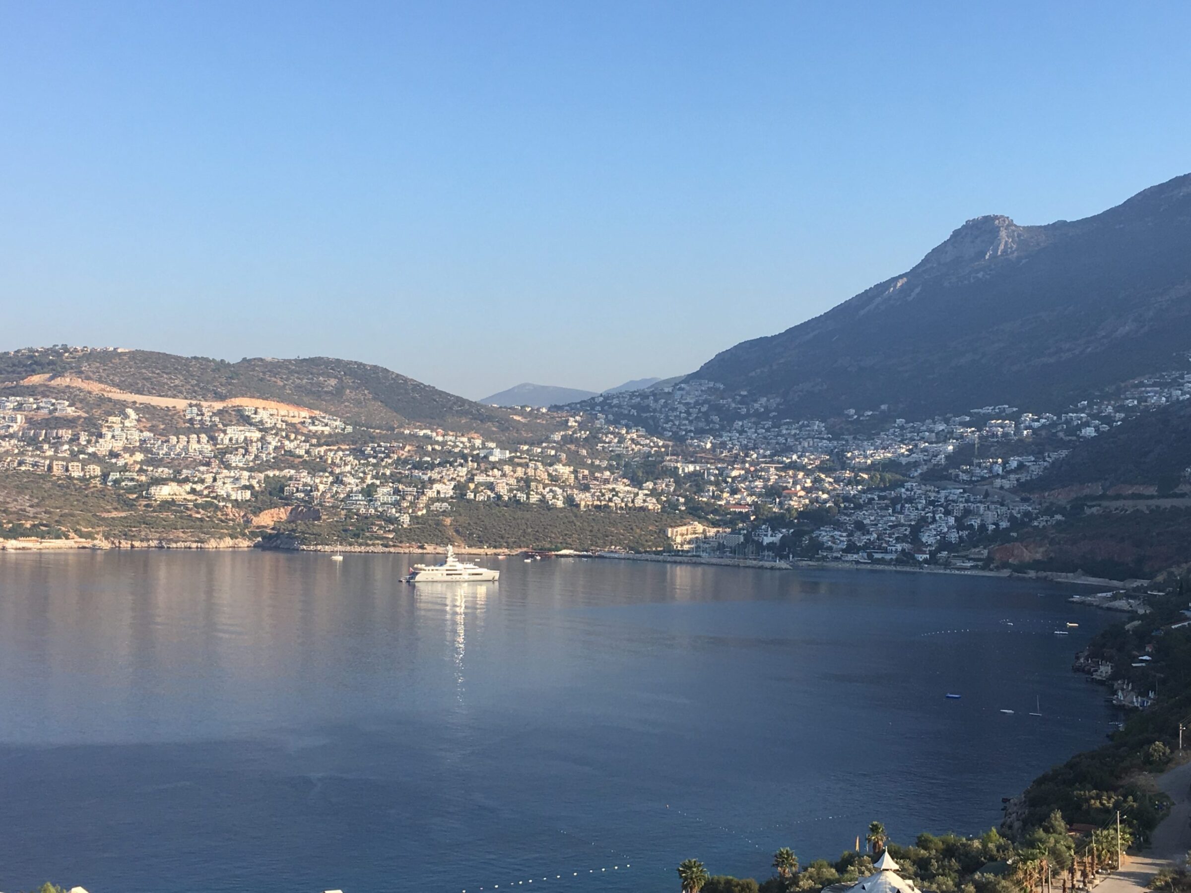 View from Villa Yar, villas to rent in Kalkan, Turkey