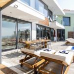 Outdoor dining area in Villa Poyraz, villa holidays in Kalkan, Turkey