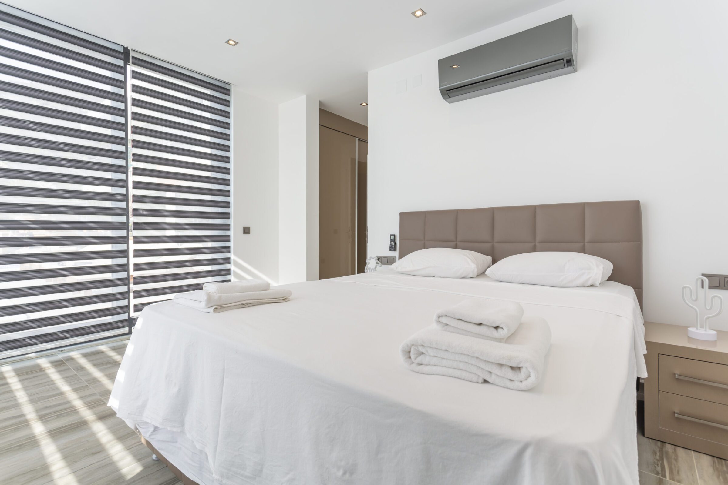 Double bedroom in Villa Poyraz, villa holidays in Kalkan, Turkey