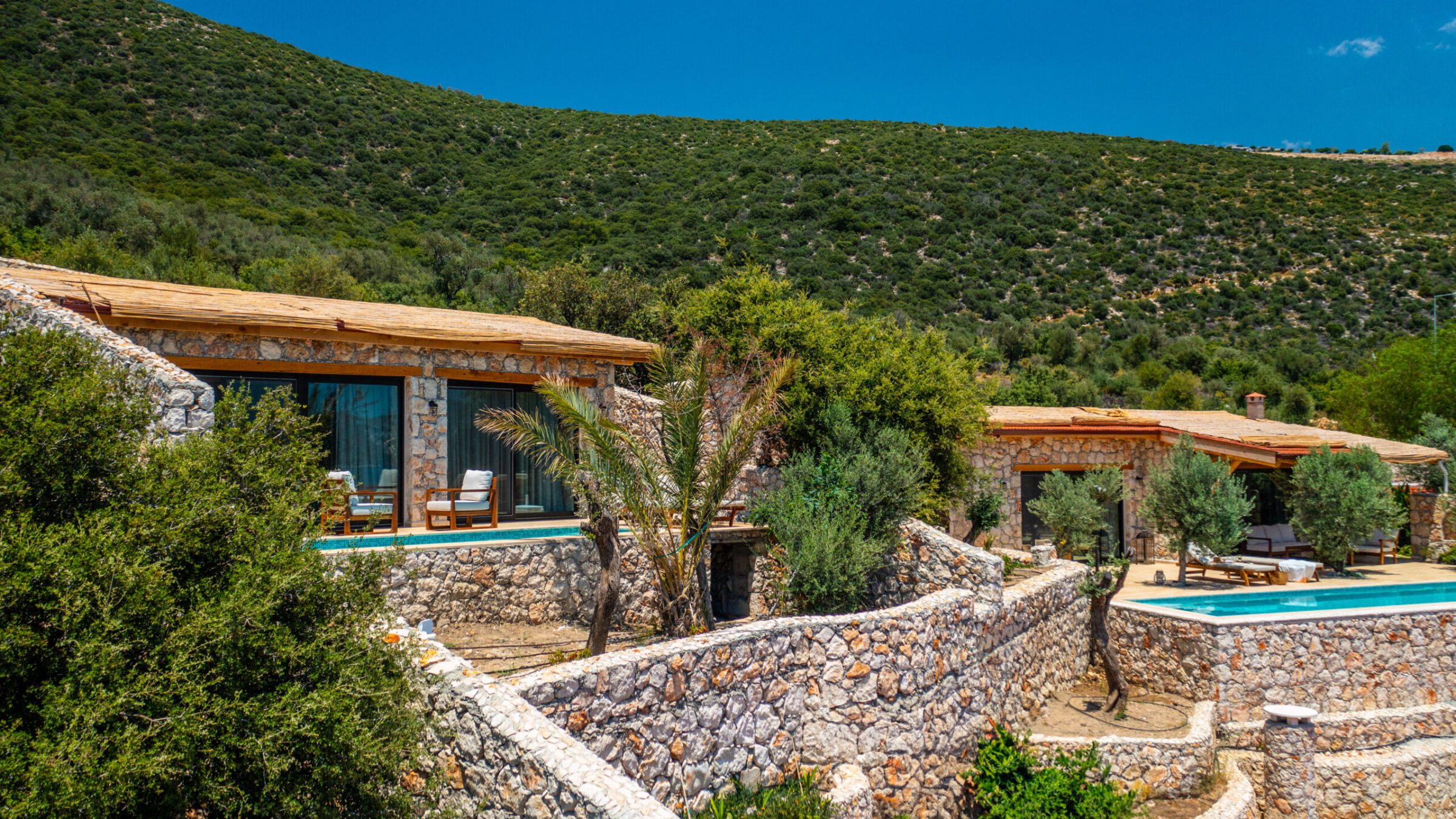 Front view of Villa Water's Edge 5, villas to rent in Kalkan, Turkey
