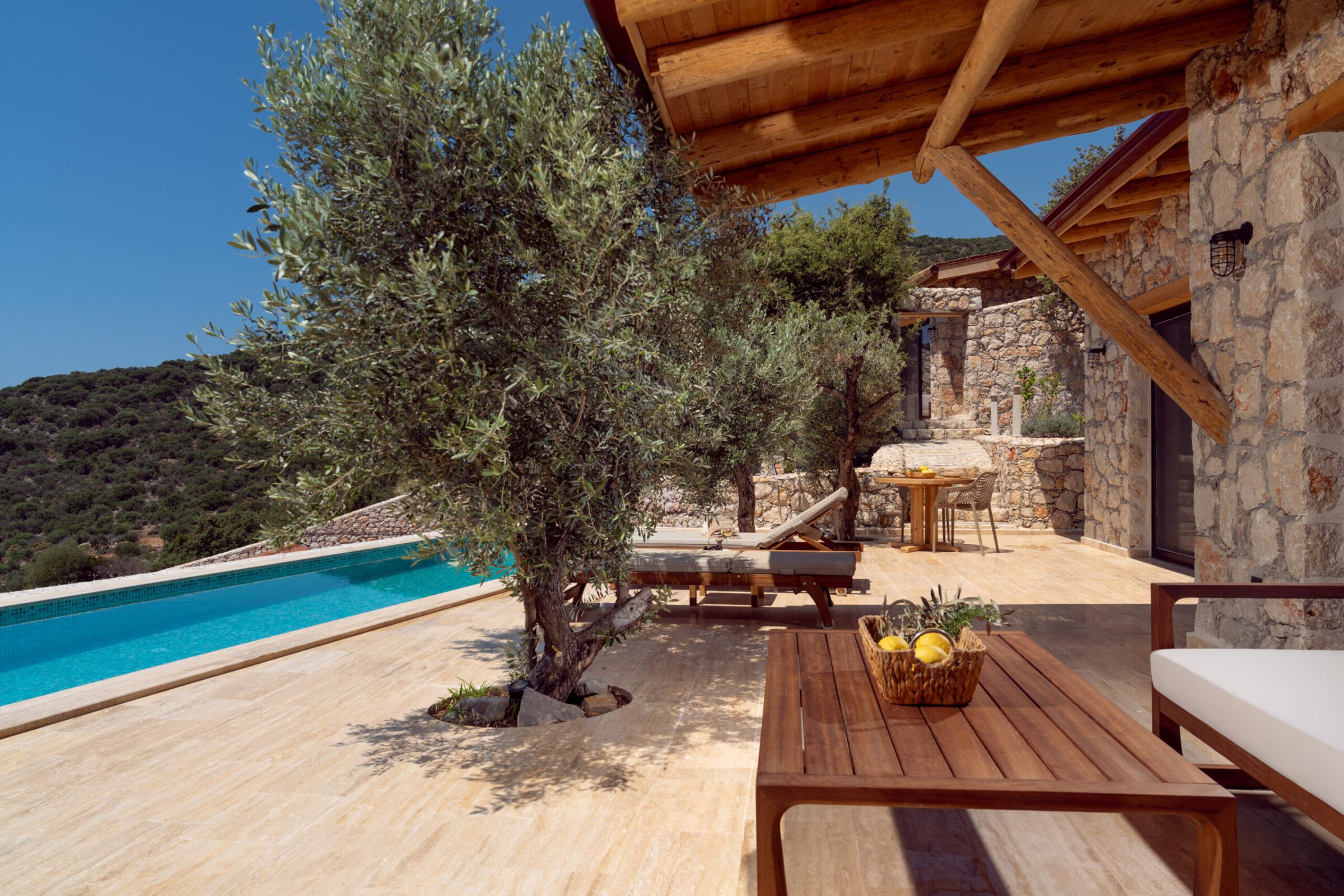 Garden of Villa Water Edge 4, villas to rent in Kalkan, Turkey