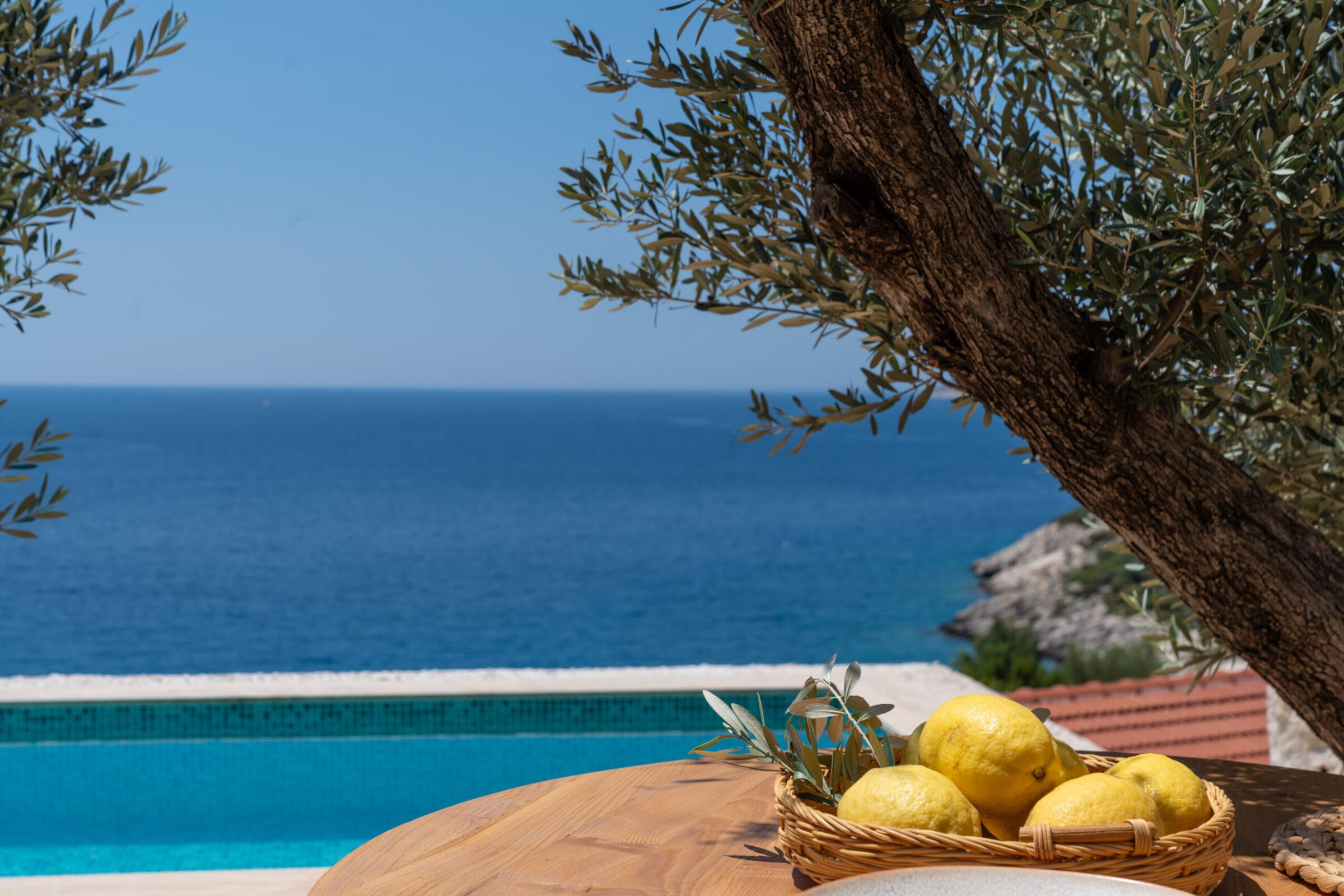 View from Villa Water Edge 4, villas to rent in Kalkan, Turkey