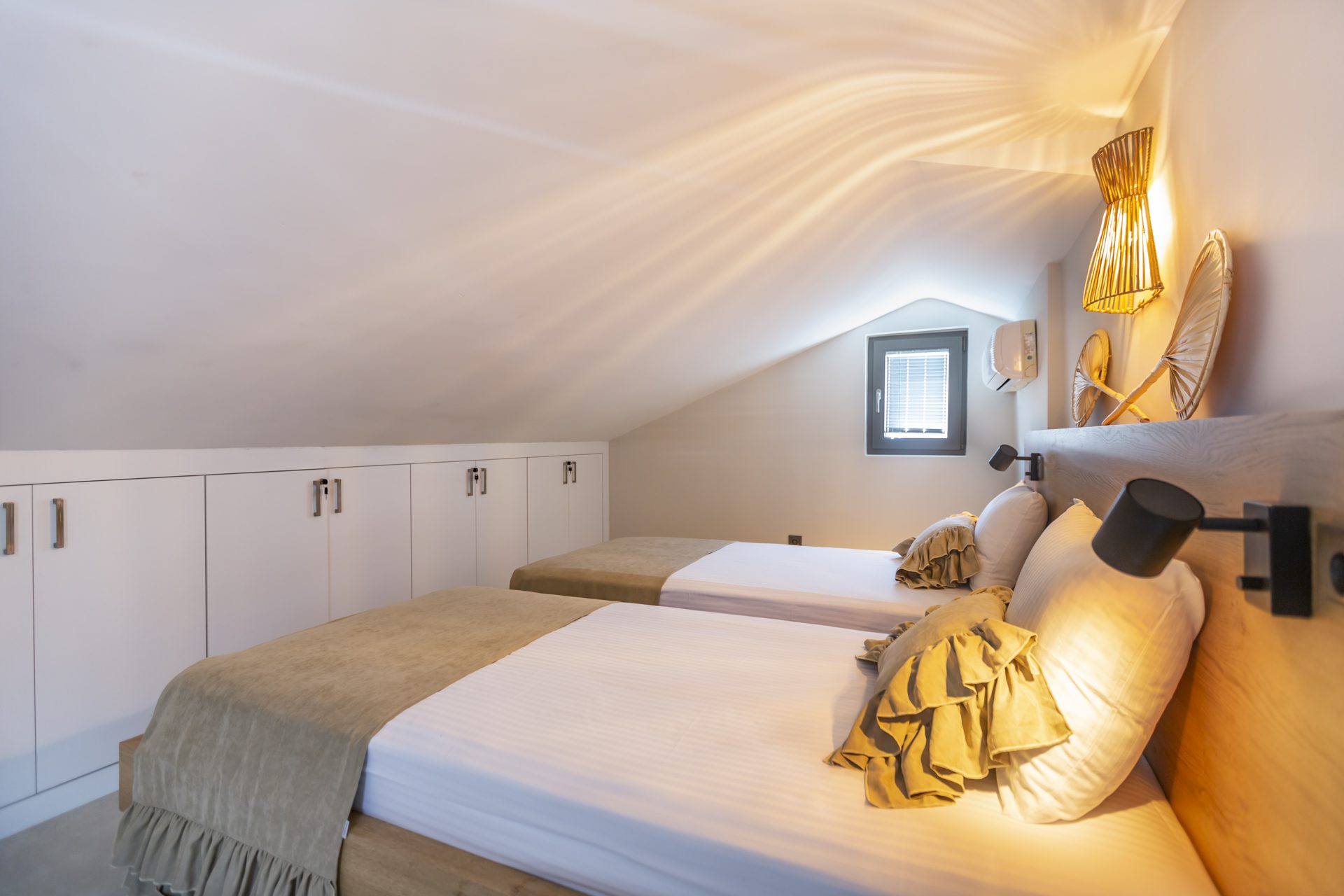 Twin bedroom in Villa Verde, holiday villa to rent in Kalkan, Turkey