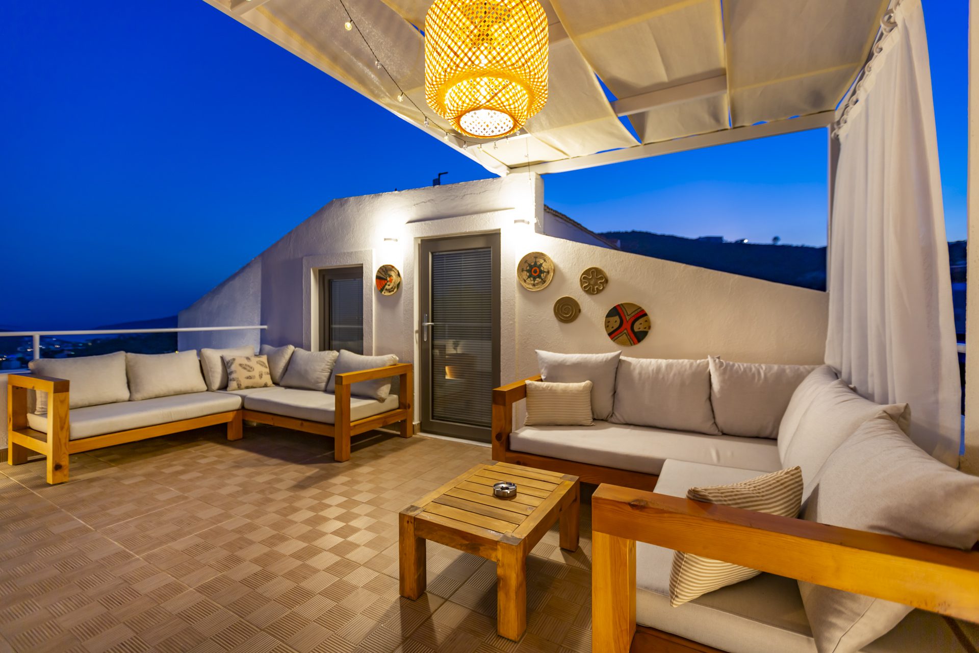 Balcony seating in Villa Verde, holiday villa to rent in Kalkan, Turkey