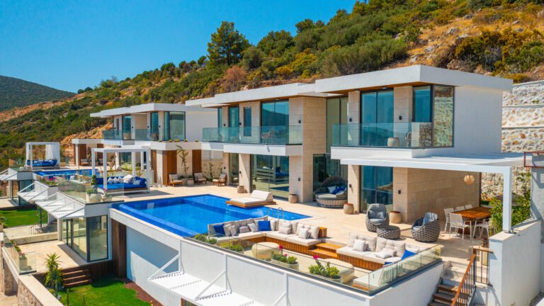 Front view of Villa Anatolia 1, villas to rent in Kalkan, Turkey