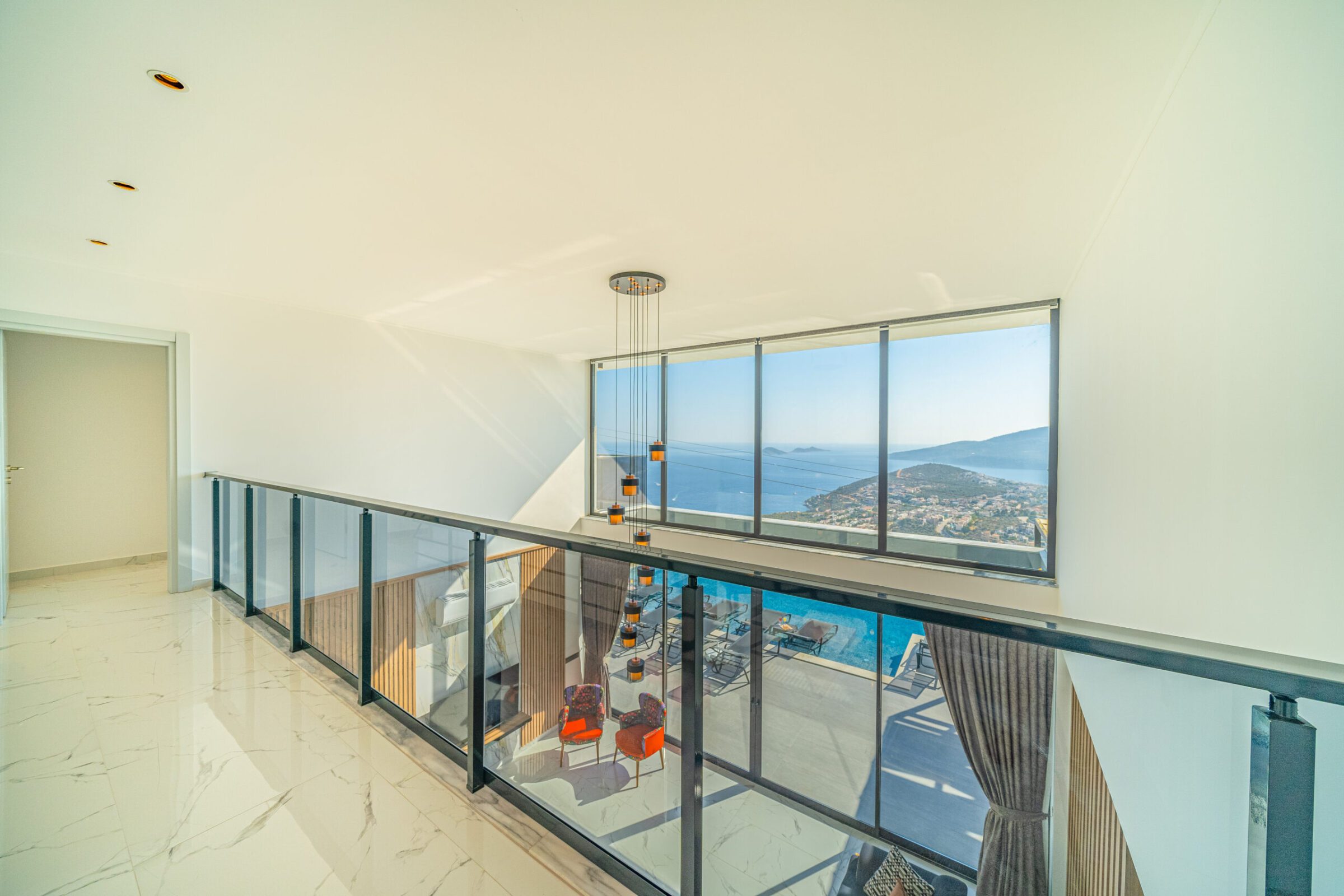 Hallway of Villa Grey Falcon, villas to rent in kalkan, Turkey