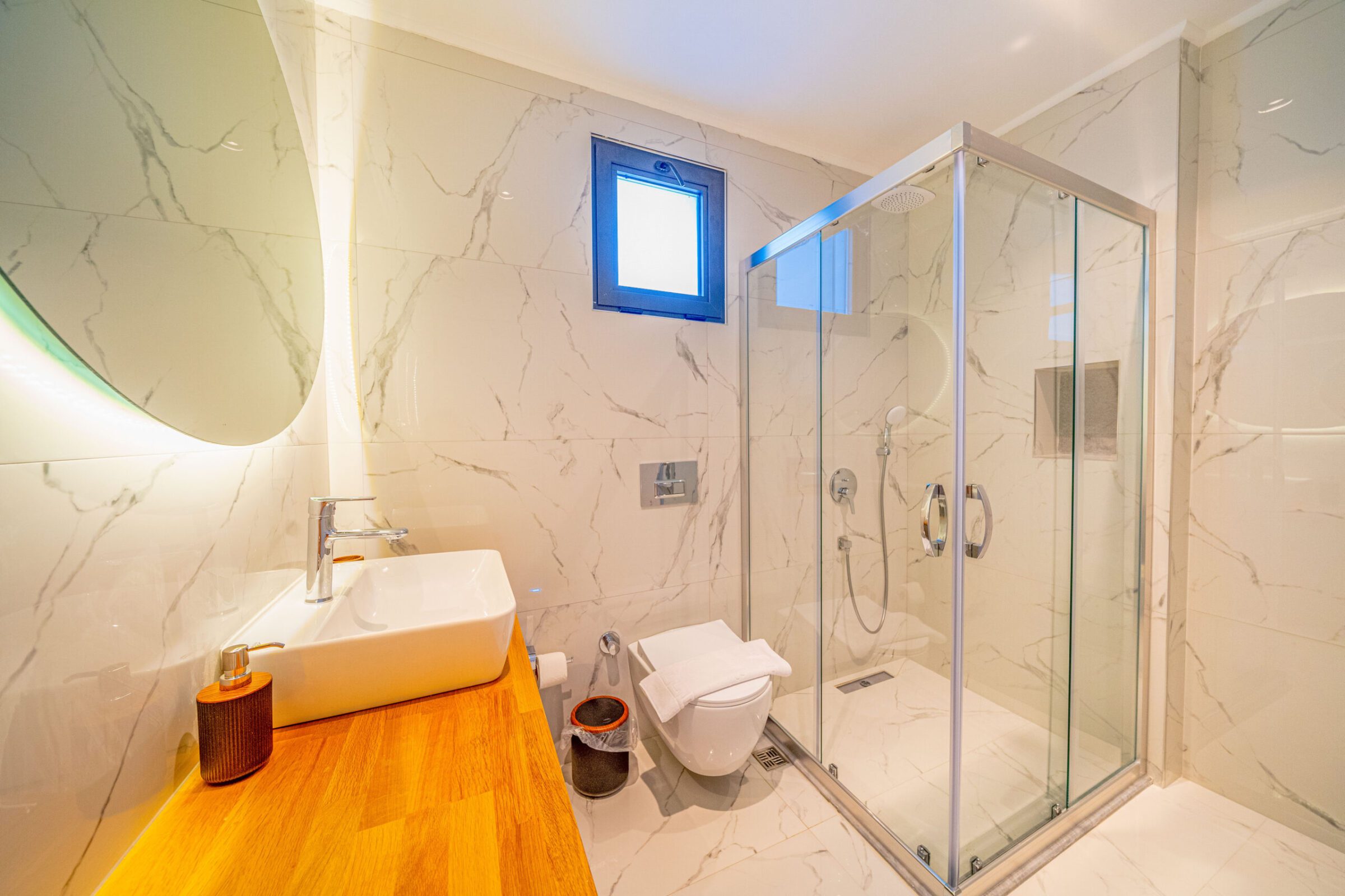 Bathroom in Villa Grey Falcon, villas to rent in kalkan, Turkey