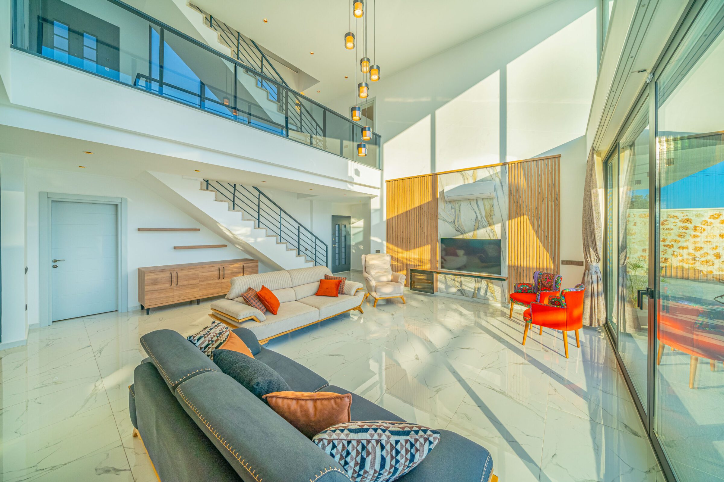 Spacious lounge in Villa Grey Falcon, villas to rent in kalkan, Turkey