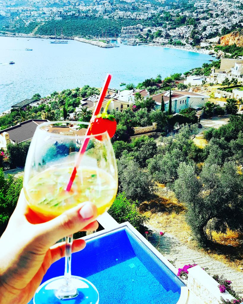 View from Mahumet Salvarli Suites, villa holidays in Kalkan, Turkey