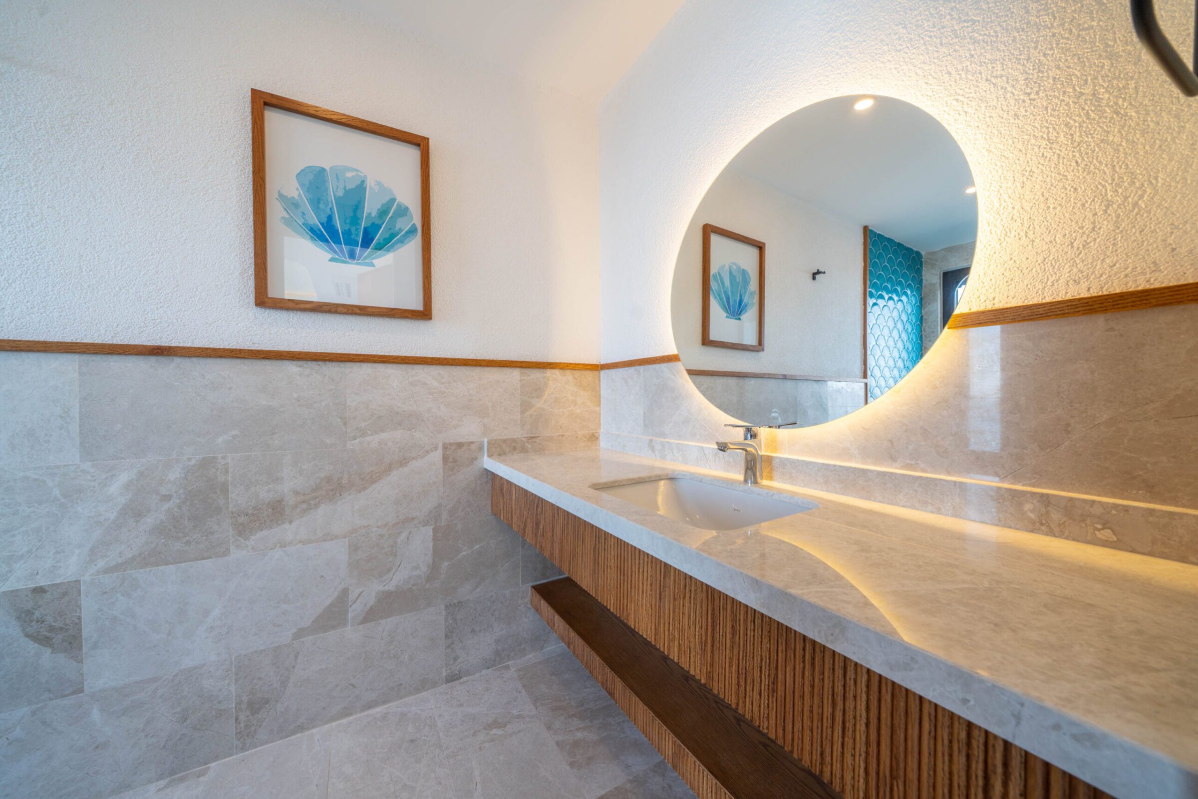 Bathroom in Villa Anatolia 1, villas to rent in Kalkan, Turkey