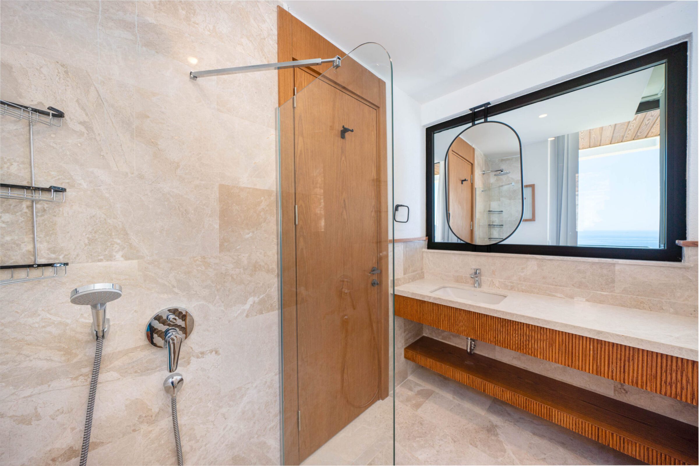 Bathroom in Villa Anatolia 1, villas to rent in Kalkan, Turkey